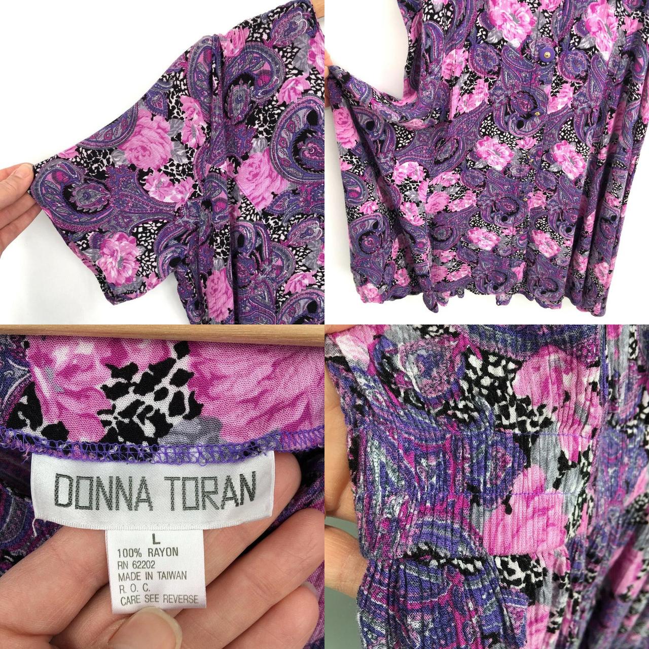 Product Image 4 - Vintage 90s Donna Toran rayon