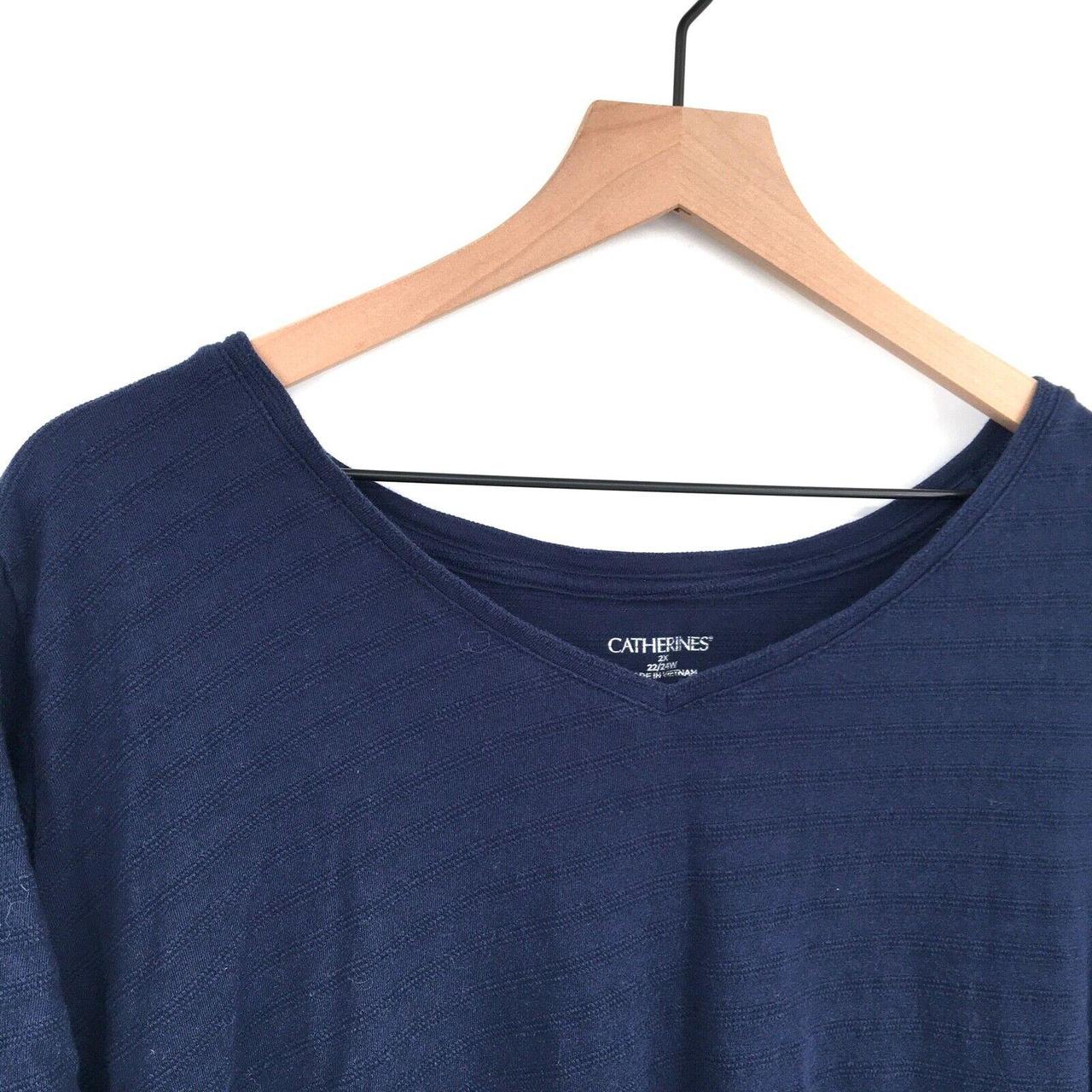 Product Image 2 - Catherines Textured stripe Knit T-Shirt