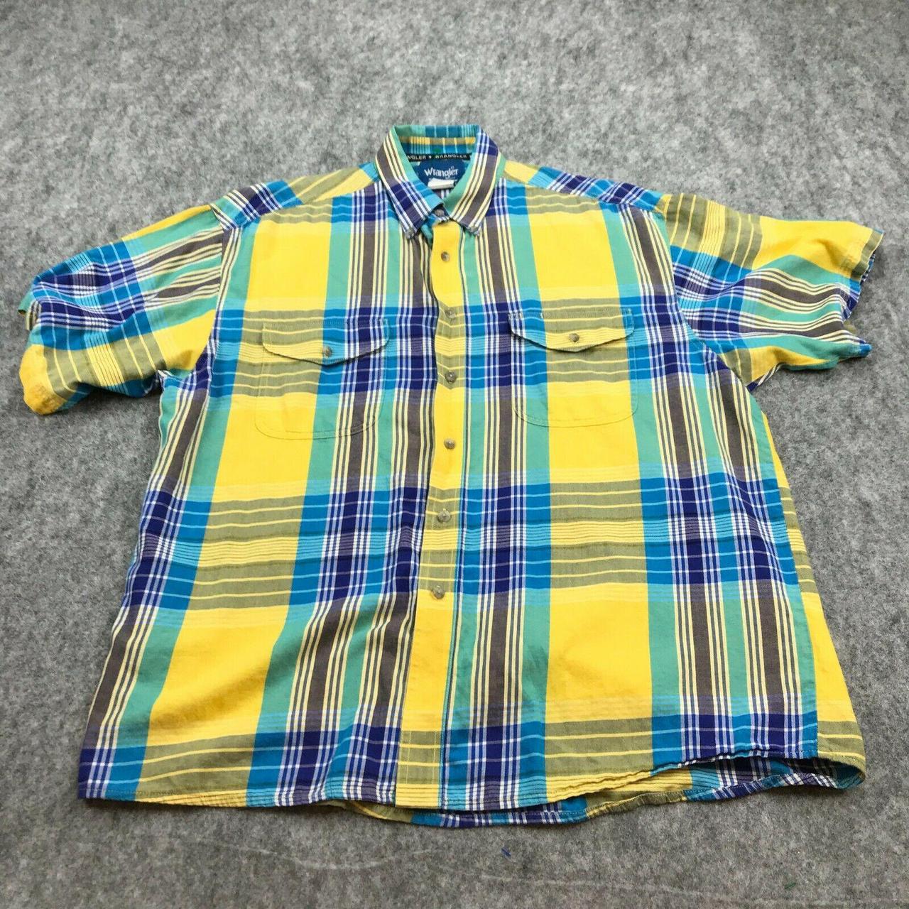 wrangler yellow shirt