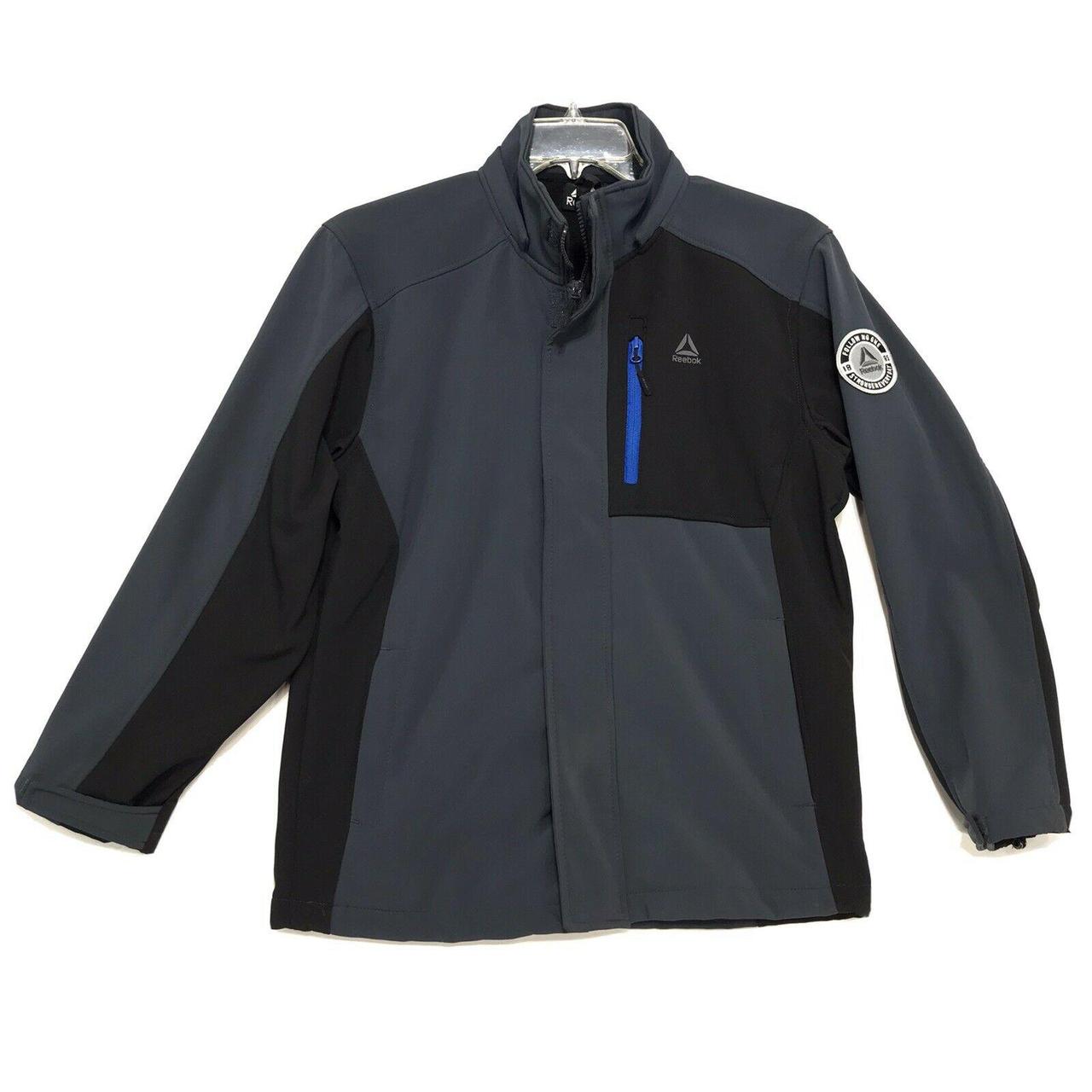 reebok mixed media softshell jacket