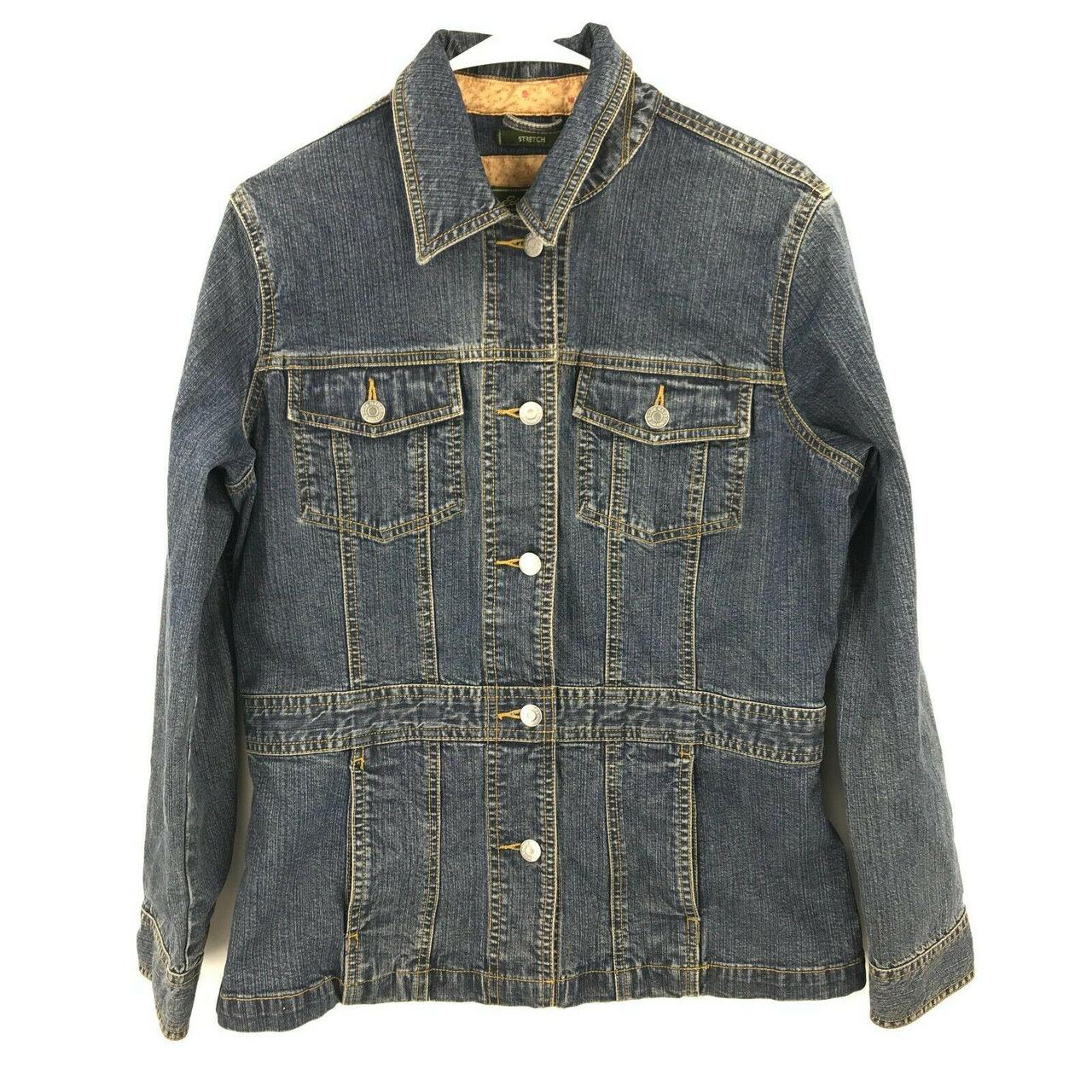 eddie bauer jean jacket