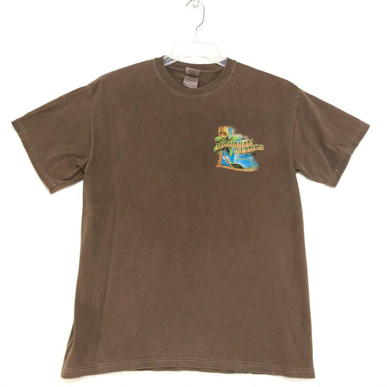 Hawaiian Islands Kona Tee T-Shirt Mens Size M Medium... - Depop