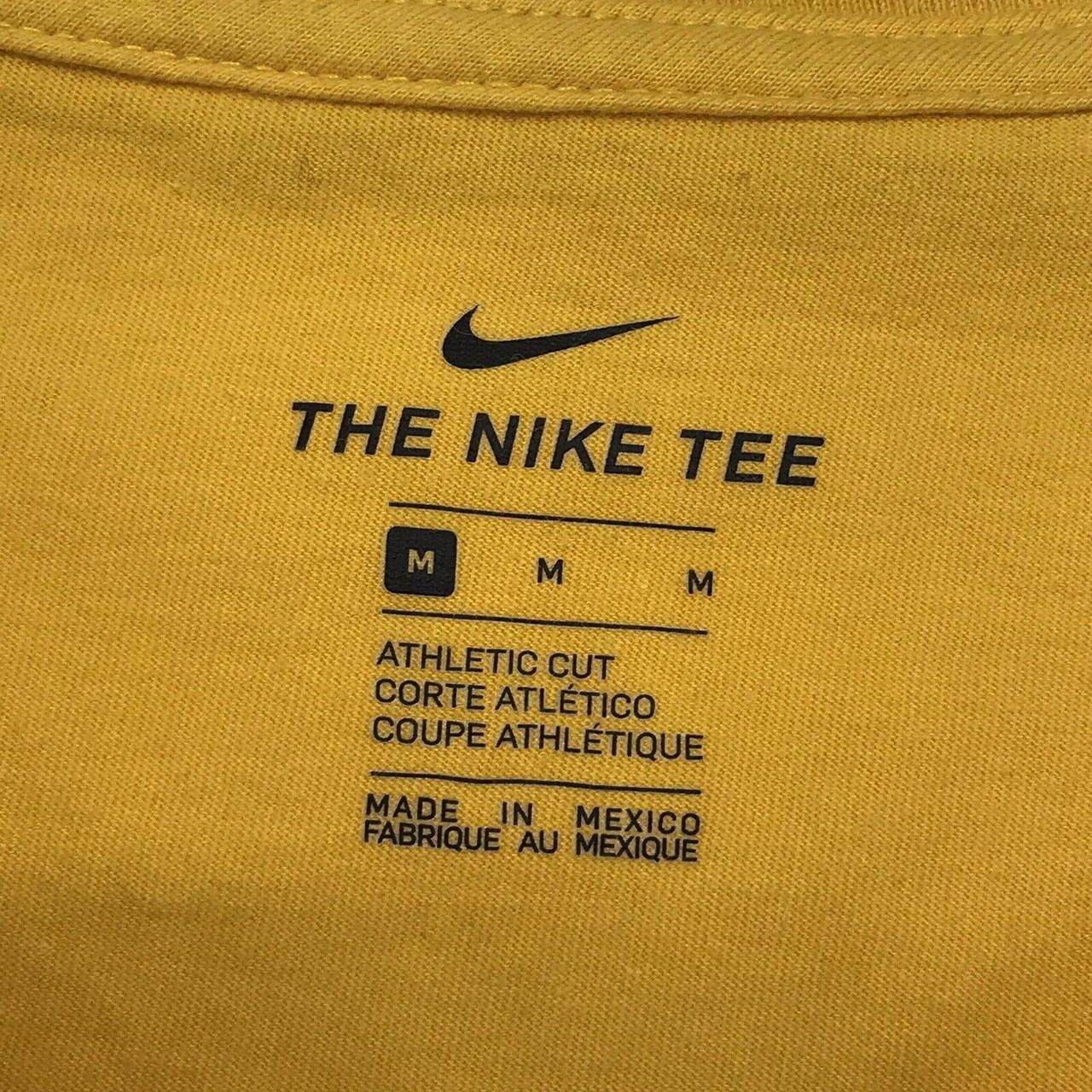 the nike tee athletic cut corte atletico