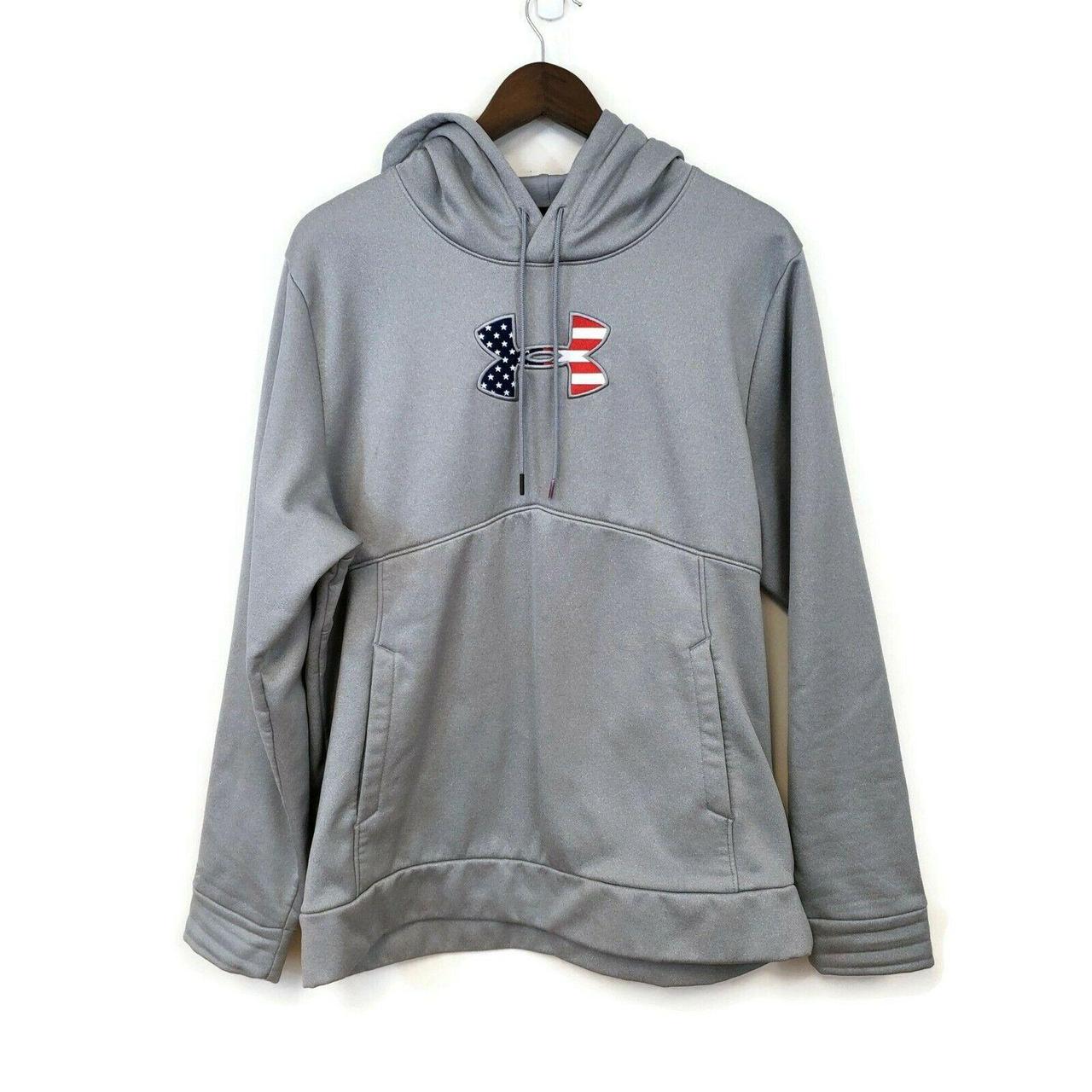 under armour hoodie american flag