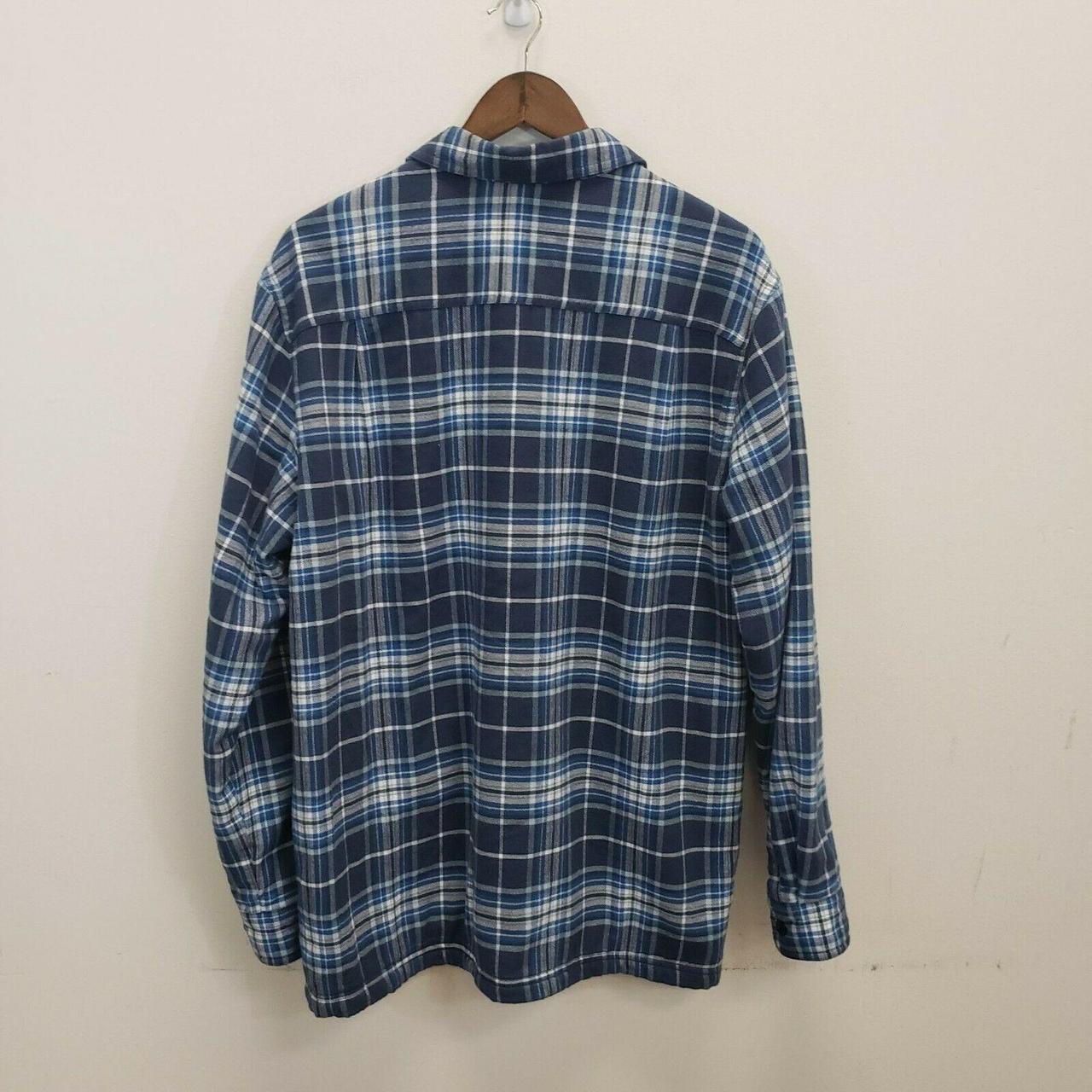 ll bean fleece lined flannel mens