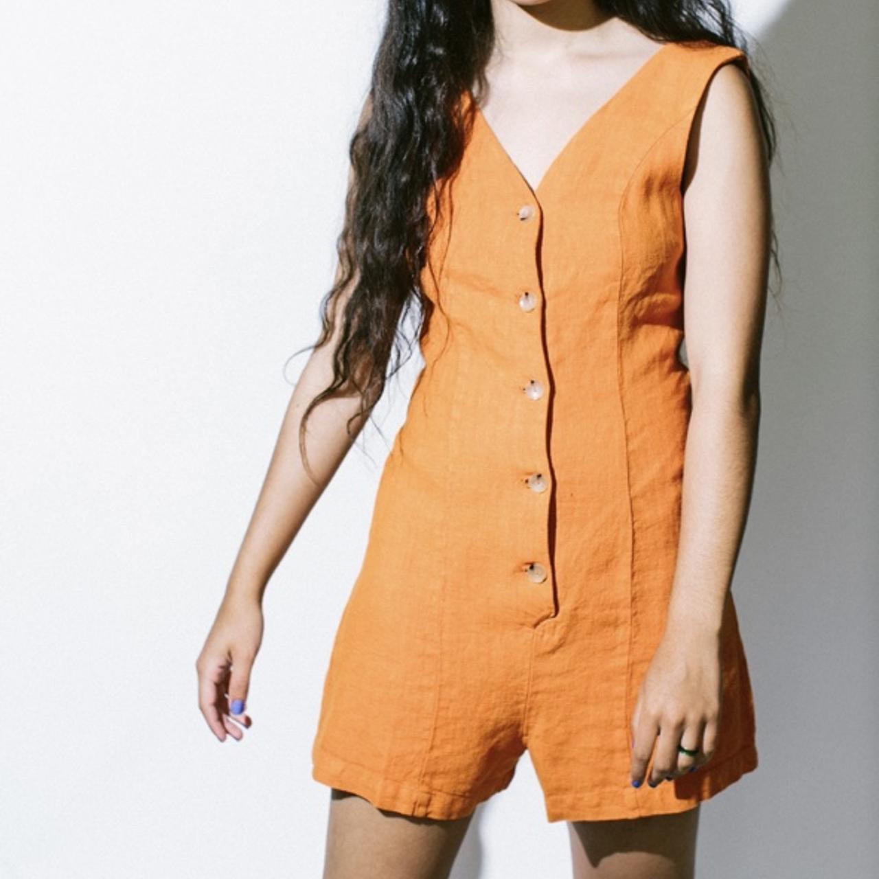 Paloma Wool Women's Orange Dress (2)