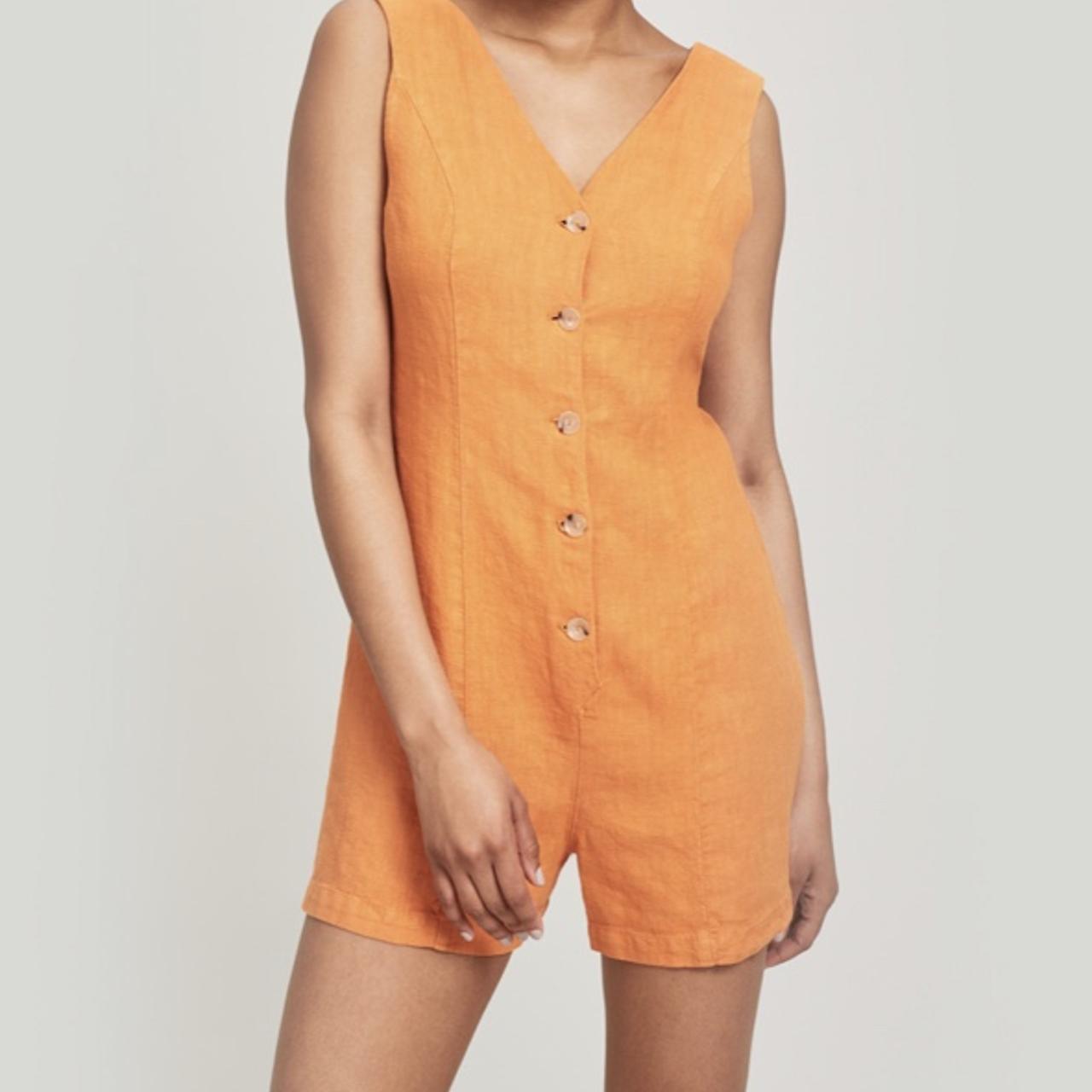 Paloma Wool Women's Orange Dress (4)