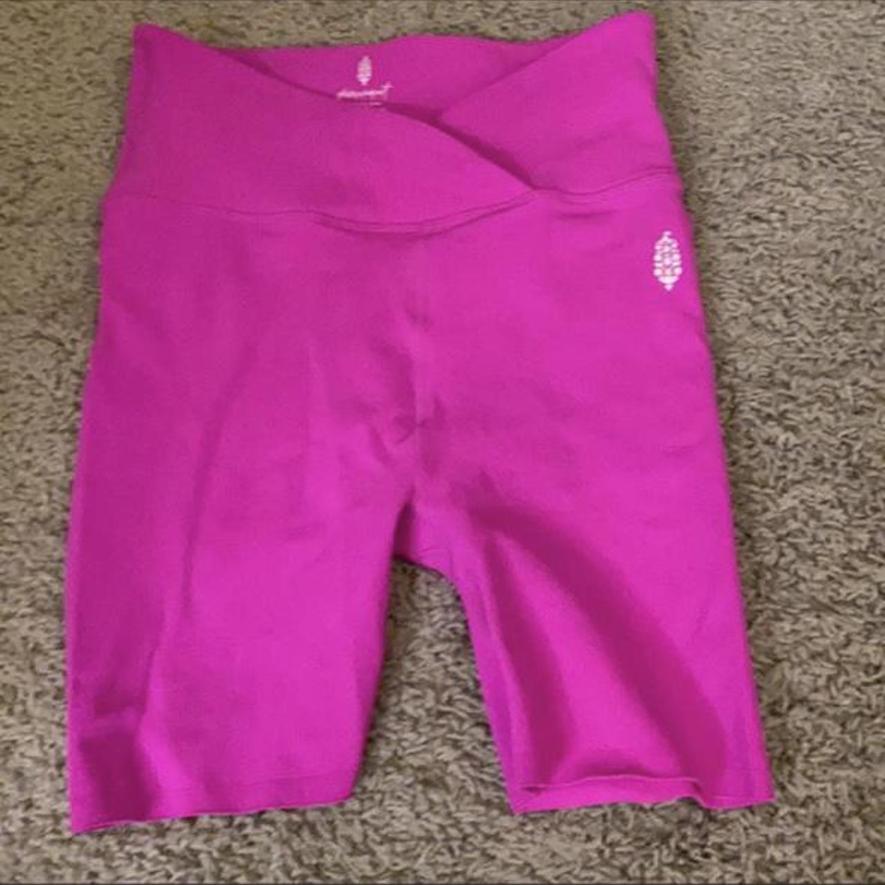 Free People Women's Pink Shorts (2)