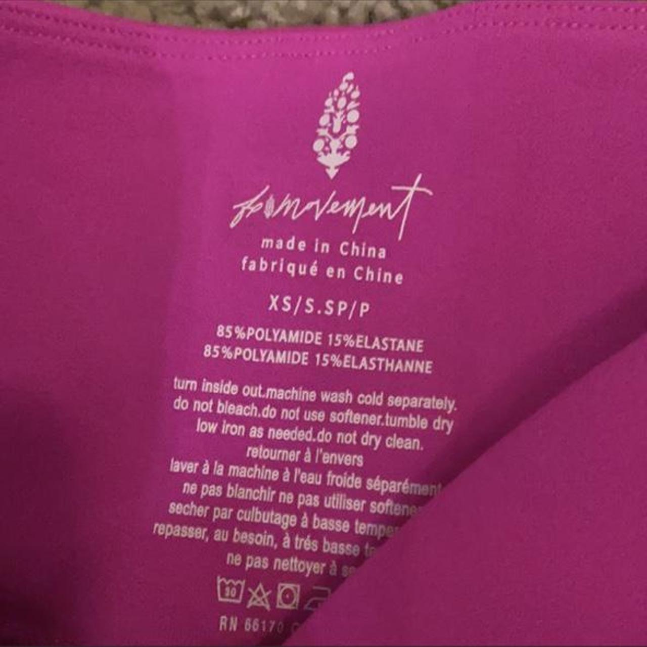 Free People Women's Pink Shorts (3)