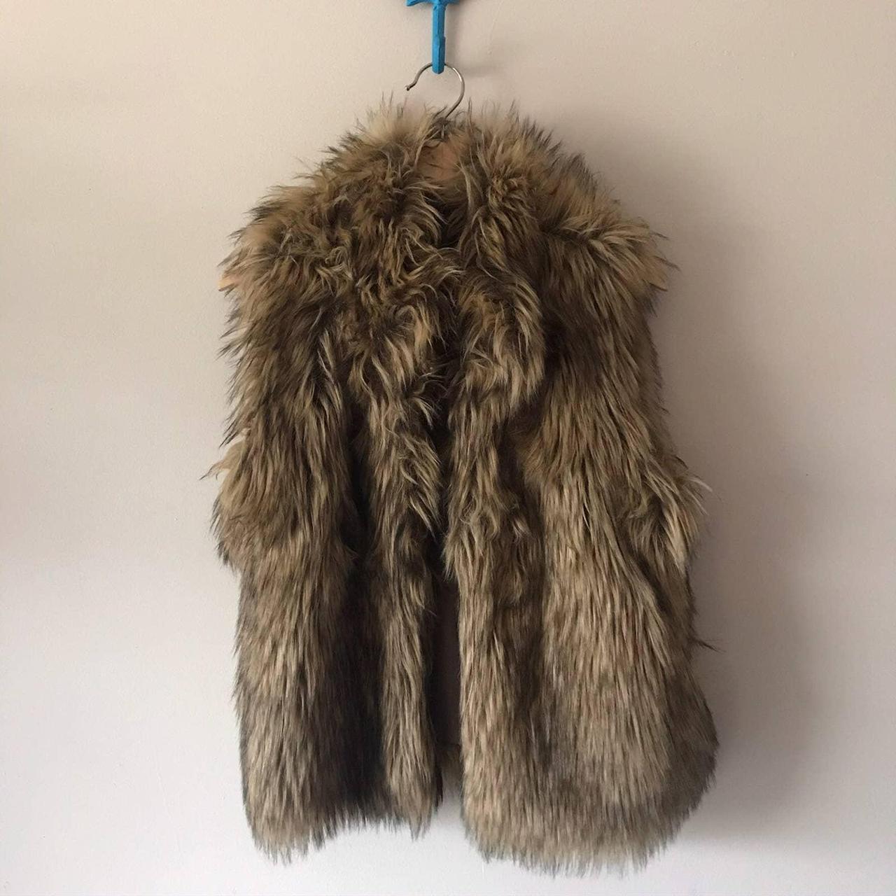 cavalini faux fur jacket