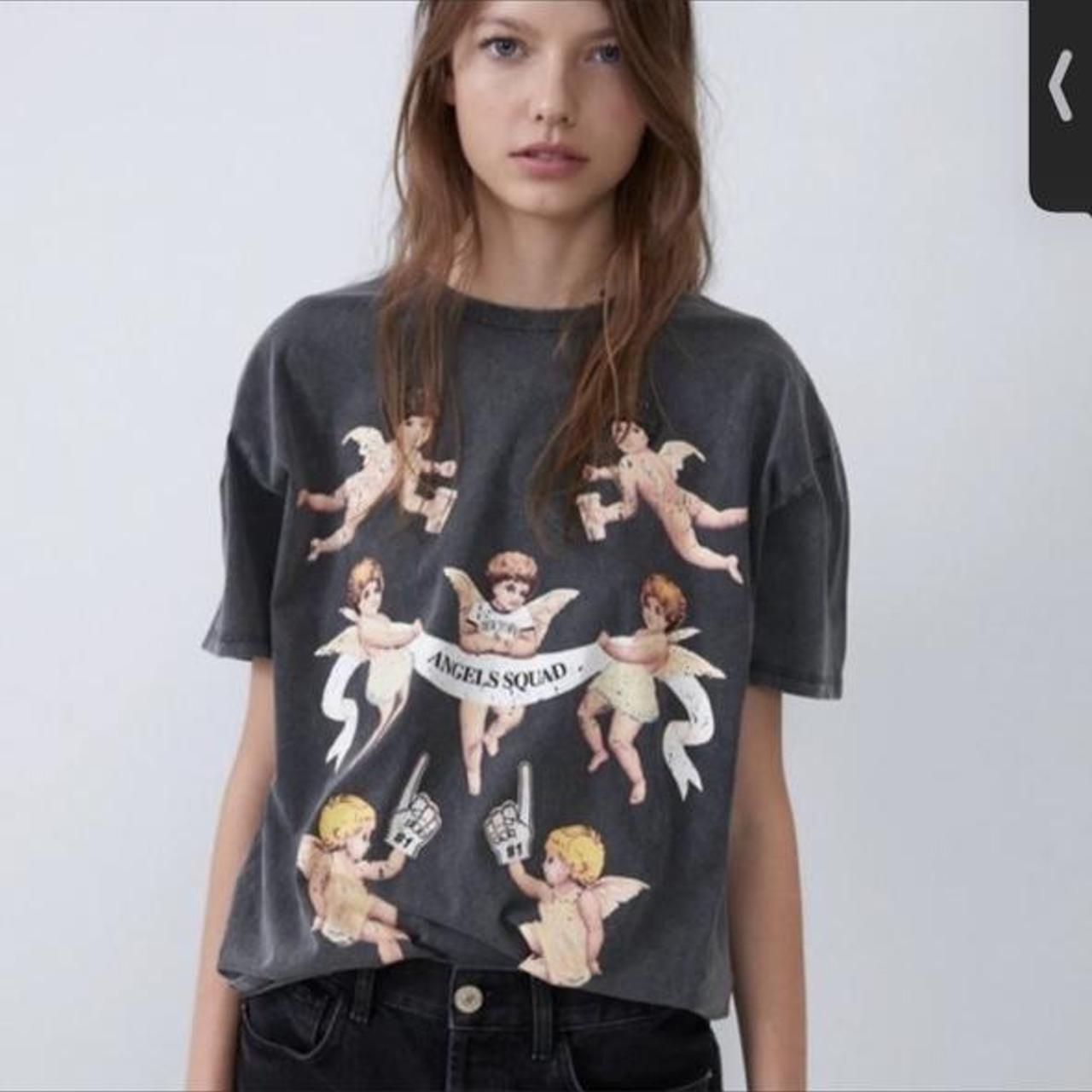 zara angel t shirt