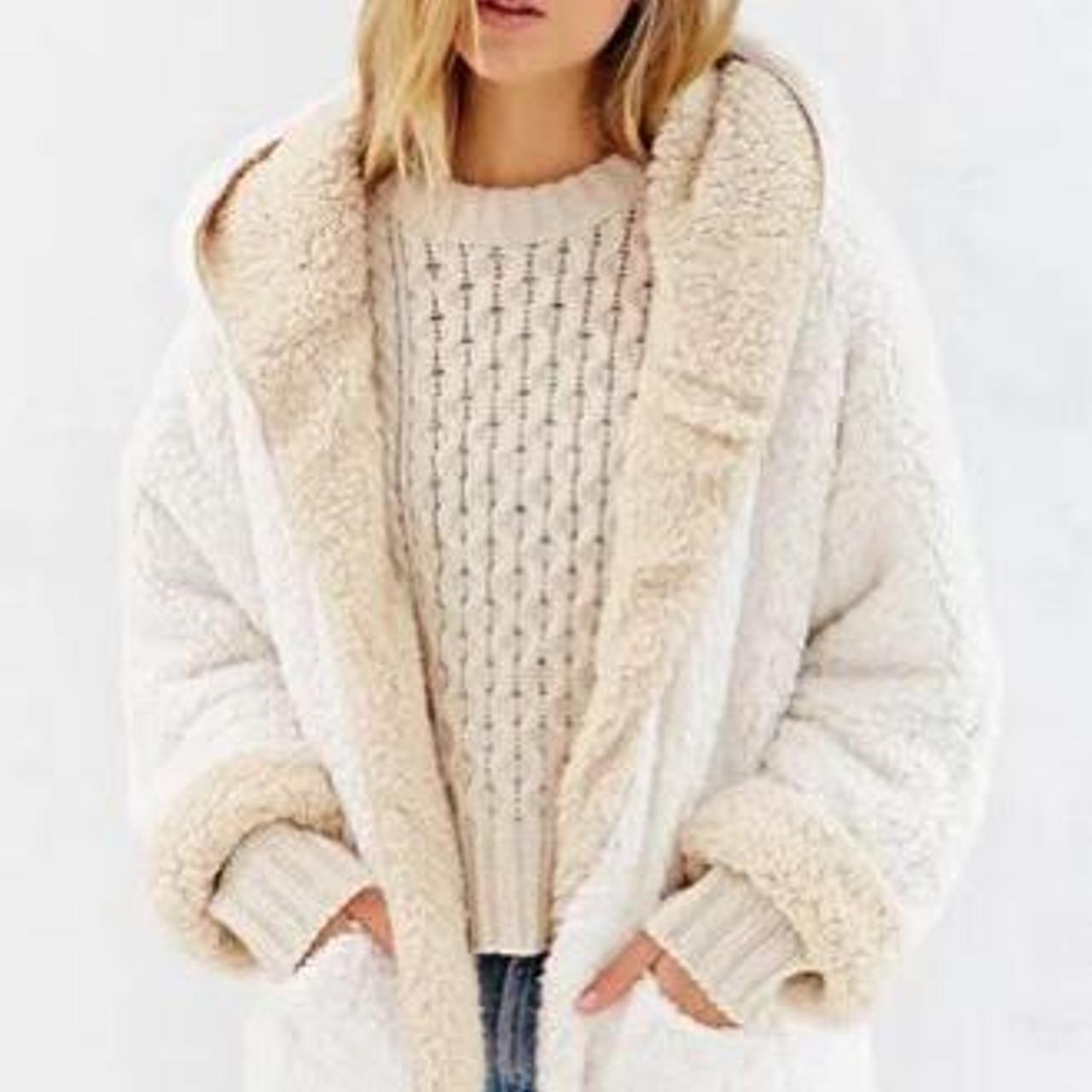 ecote fuzzy reversible jacket