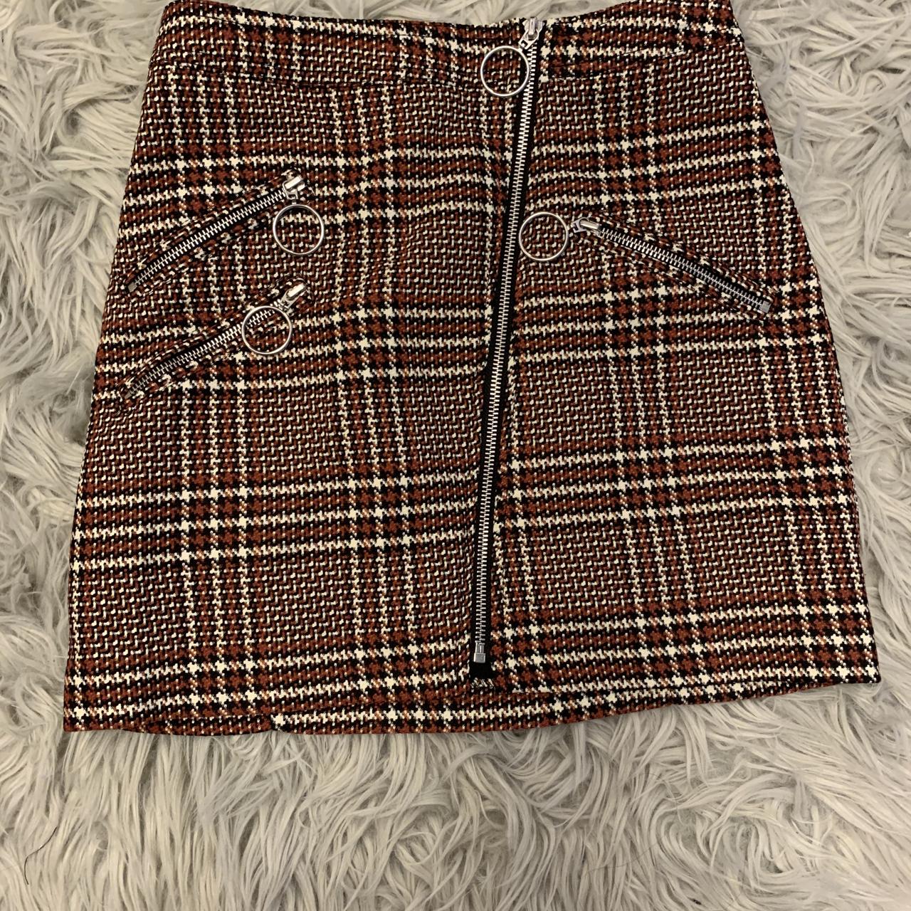 River Island Women's Brown Skirt Depop