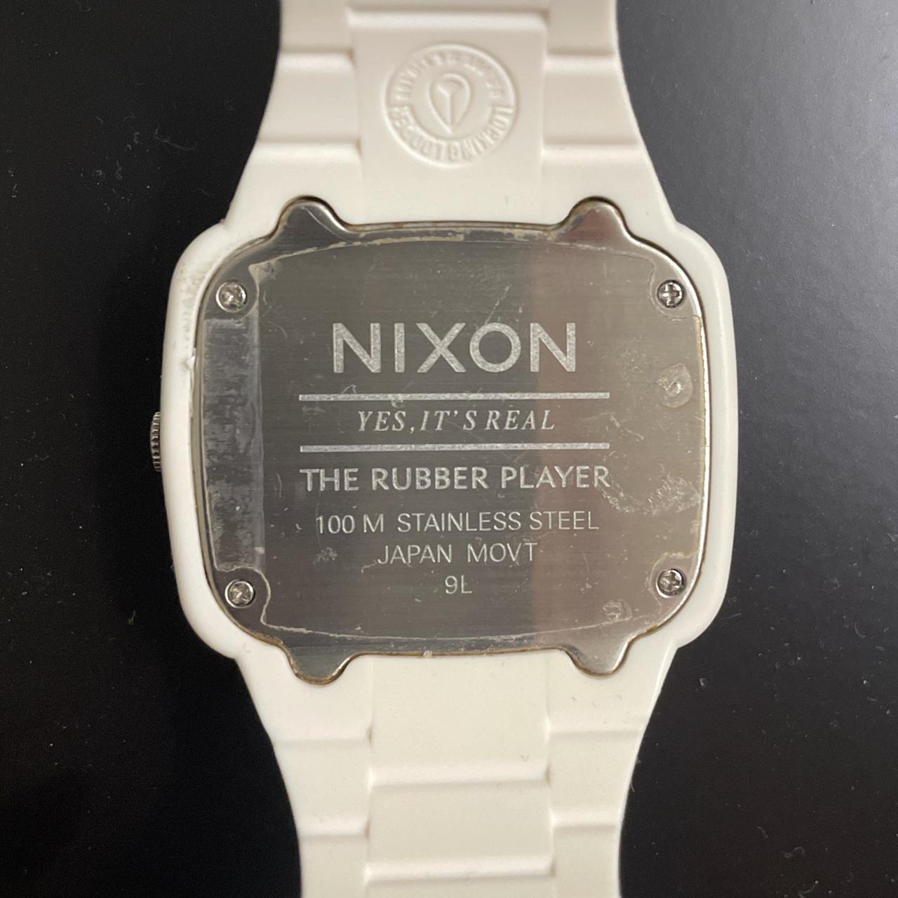 美品 NIXON RUBBER PLAYER WHITE | tspea.org