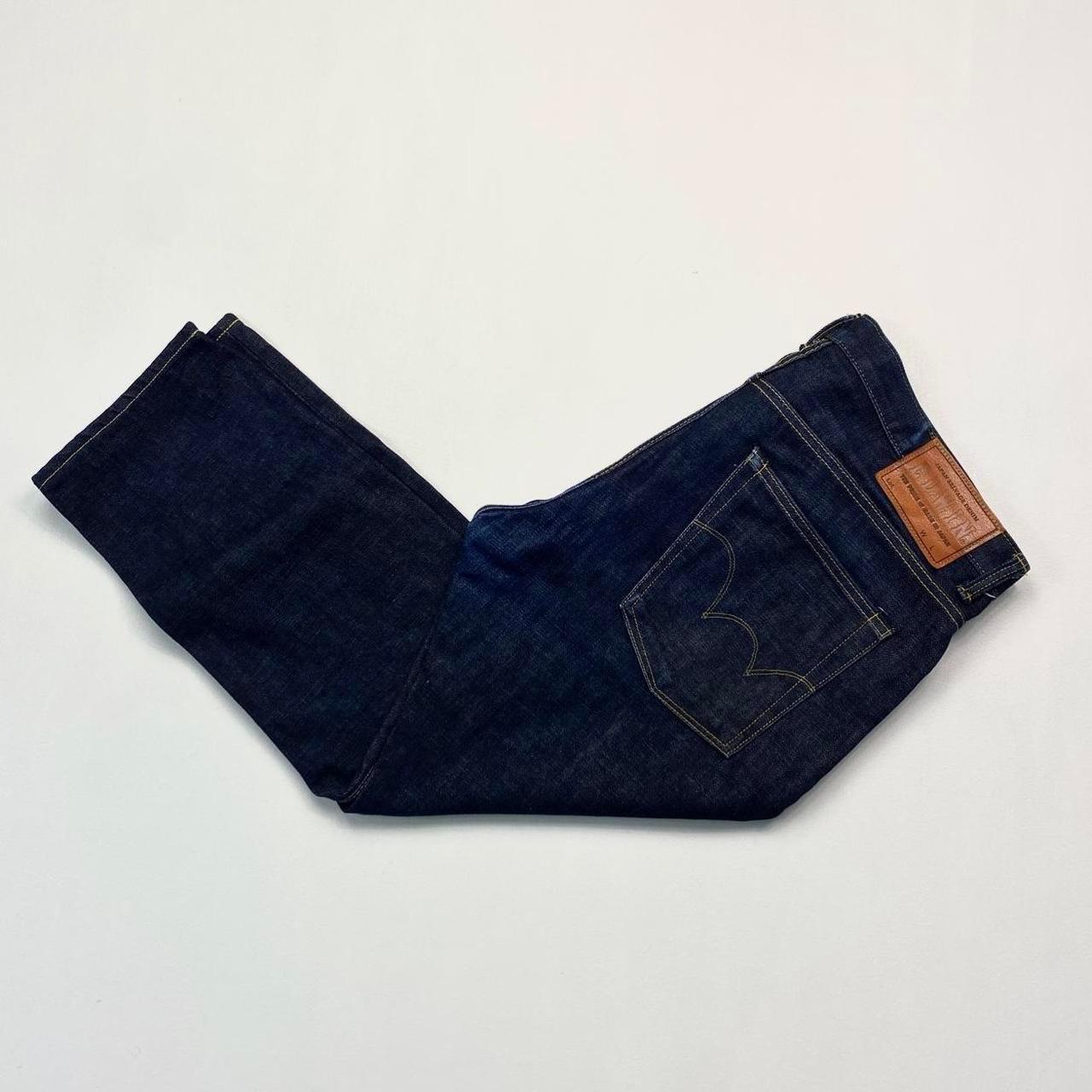 Edwin Japan Selvage Denim Raw Blue Slim Straight... - Depop