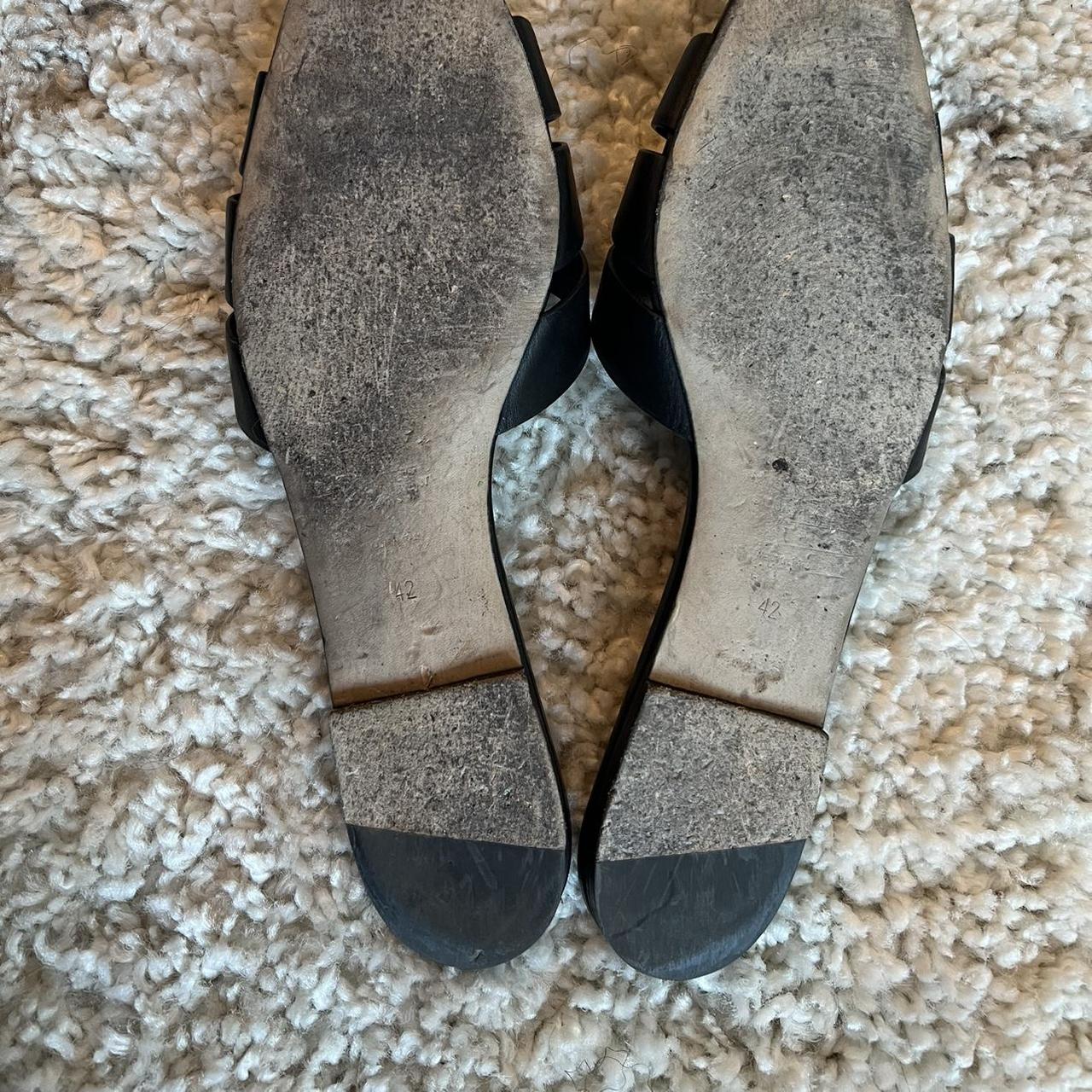 Neatly used YSL sandals. Perfect for a size US... Depop