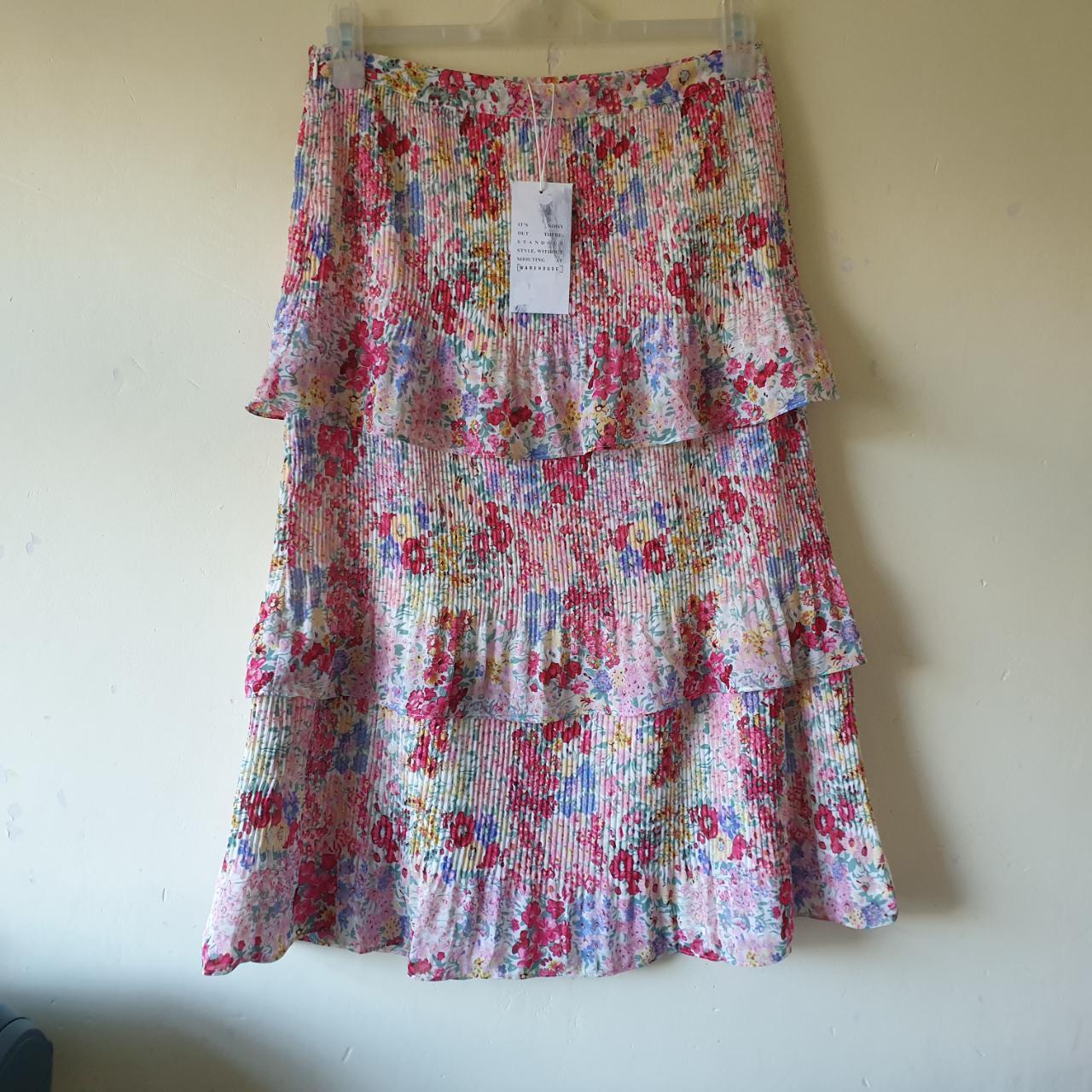 warehouse floral midi