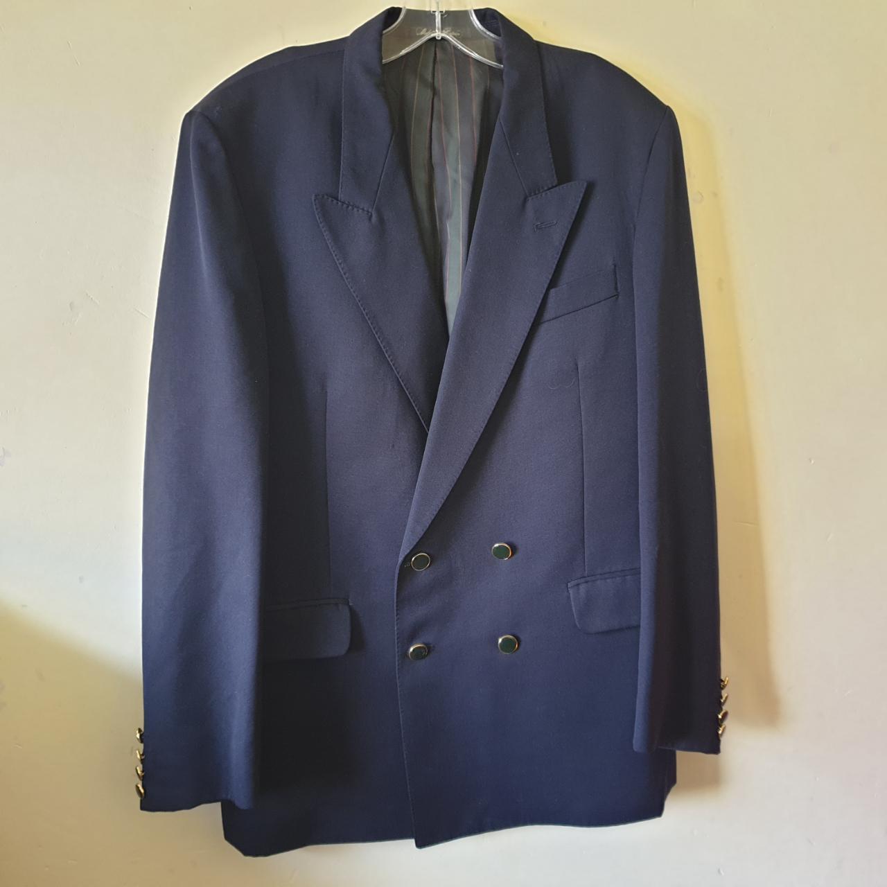 Men's Navy Jacket | Depop