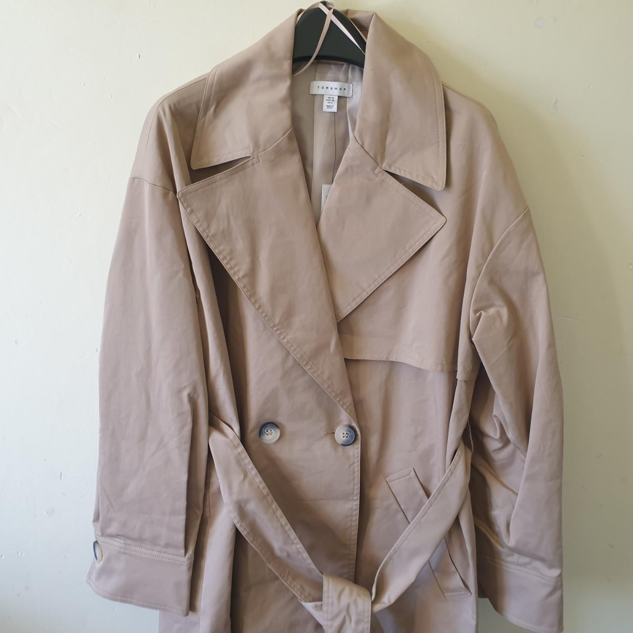 Women's Cream Coat Depop