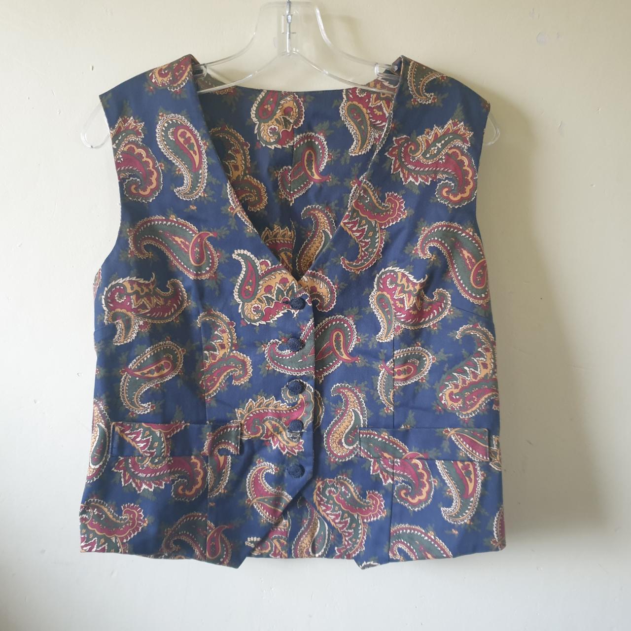 Women's Blue Vest | Depop