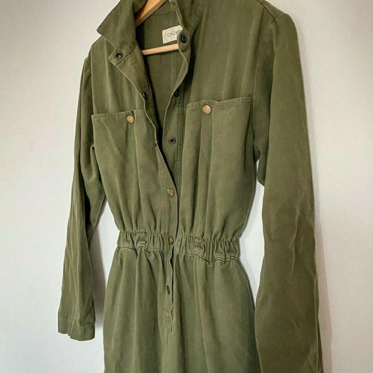 CHOSEN BY TUCHUZY. Boiler suit XXS. Love this khaki... - Depop