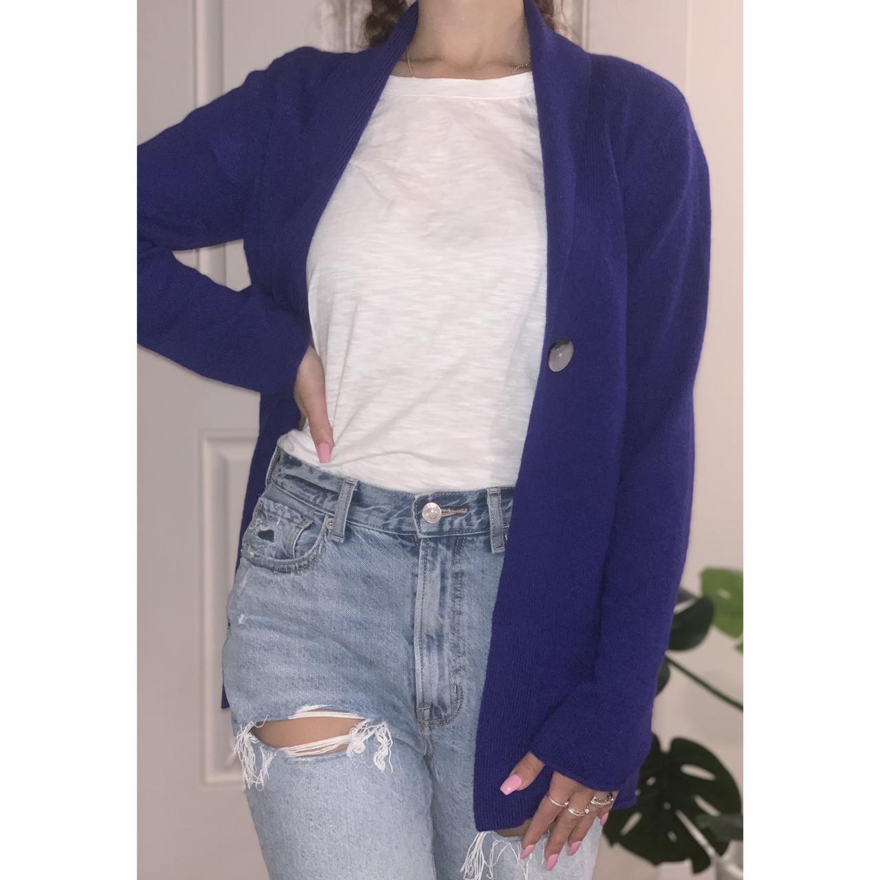 Royal blue clearance cardigan womens