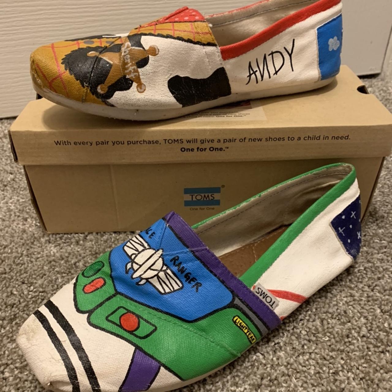 Toy story deals toms shoes