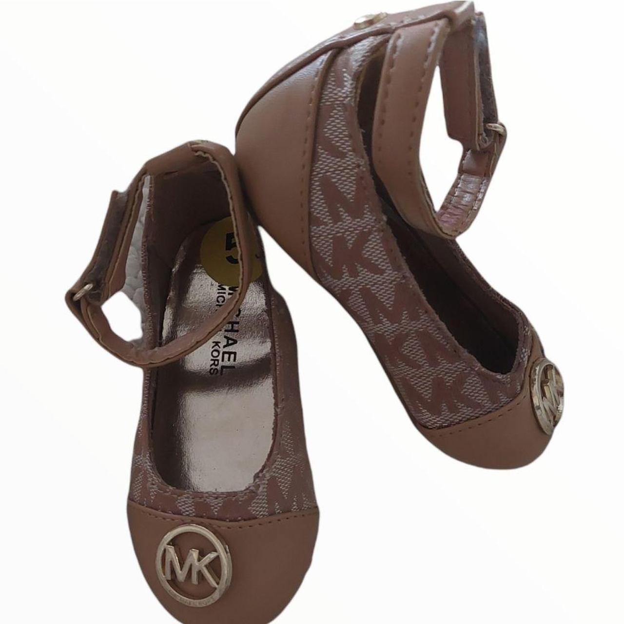 michael kors tan flats