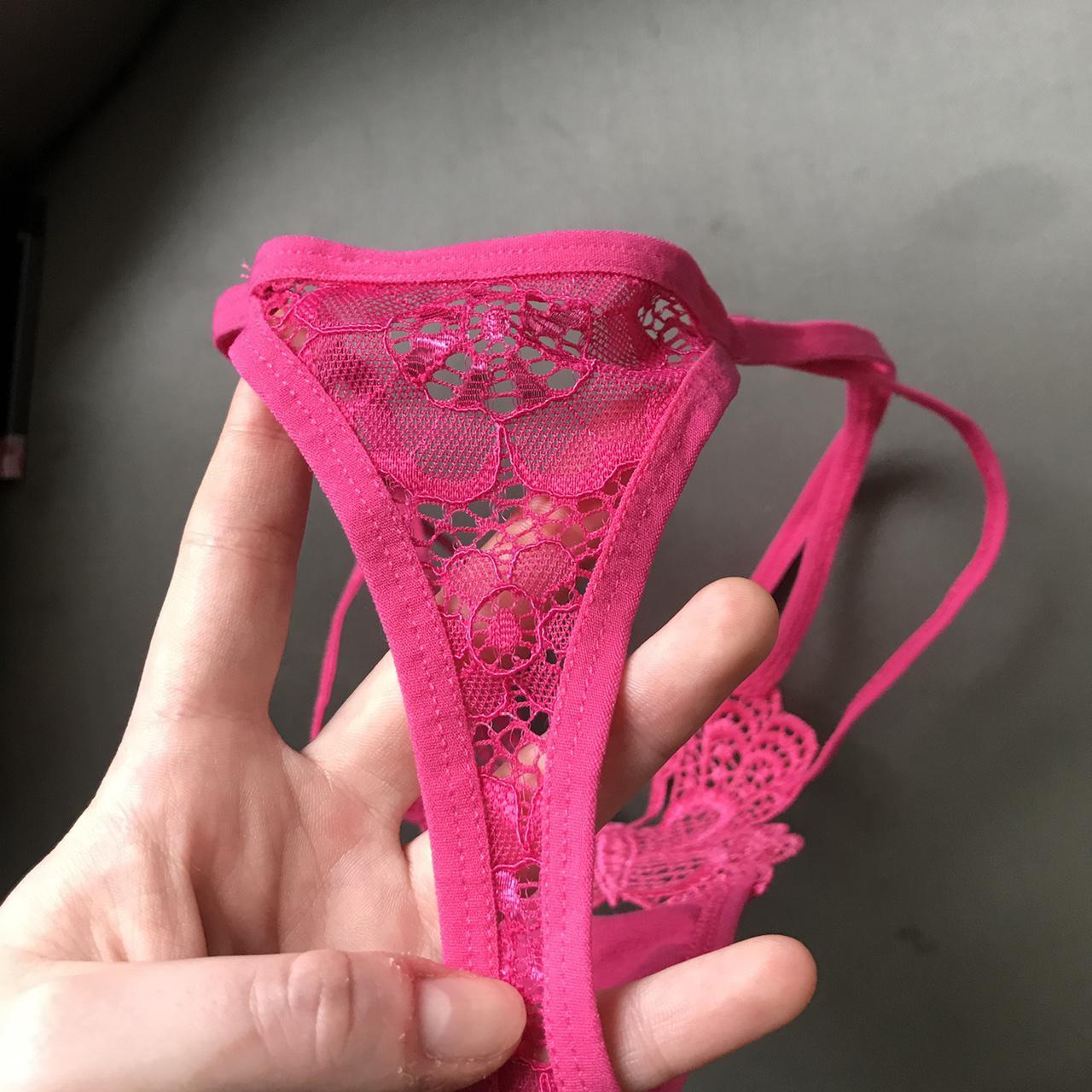 Butterfly bling thong Made to order Dm for - Depop