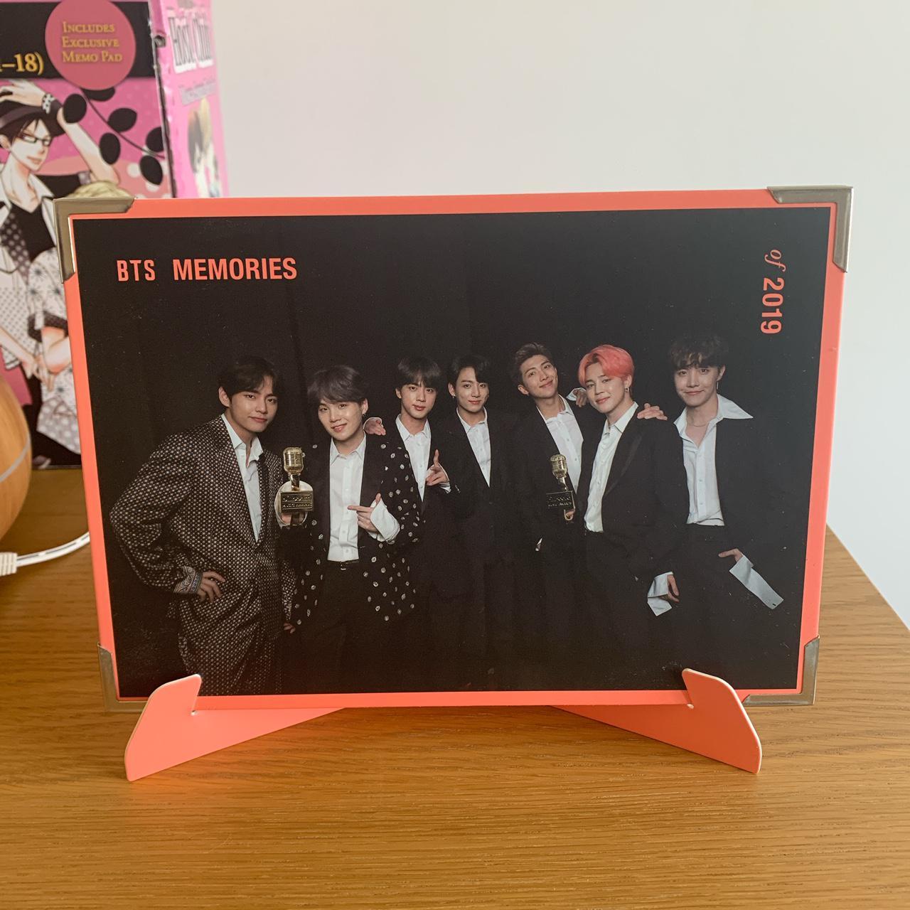 BTS Memories of 2019 photo stand | preorder gift |... - Depop