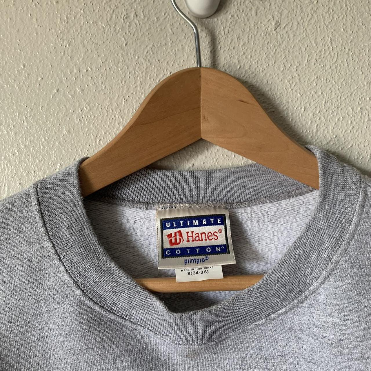 Men's Grey and Purple Jumper (4)