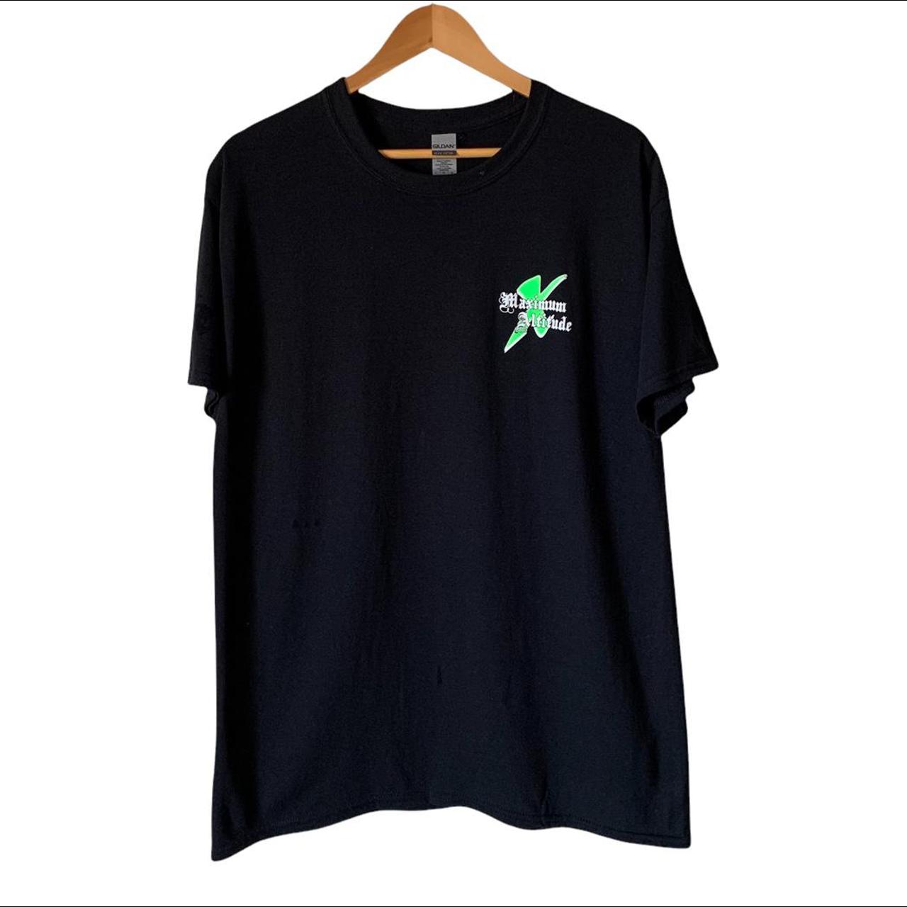 Men's Green and Black T-shirt (2)