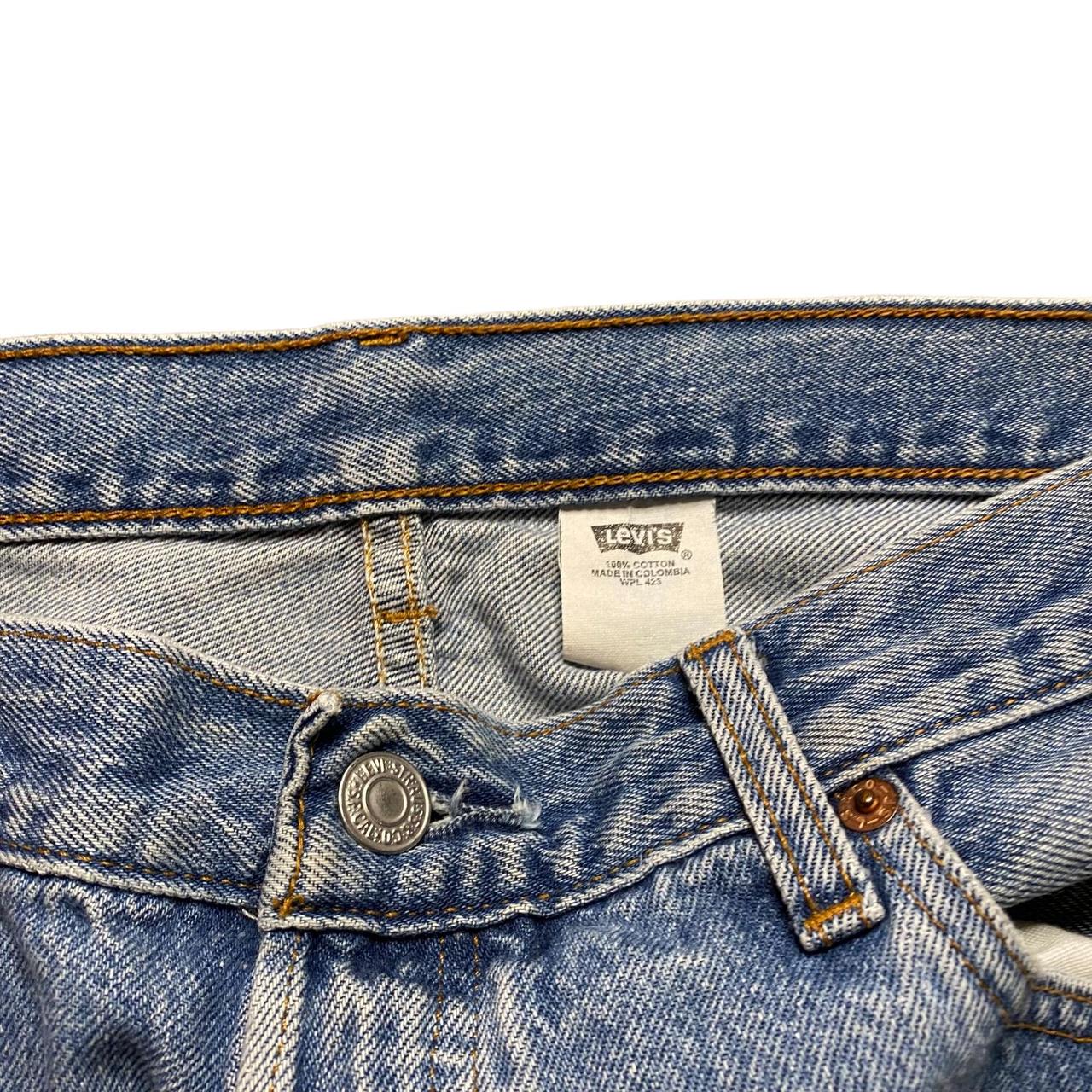 Levi Strauss 501 Mens Denim Light Wash Classic Fit... - Depop