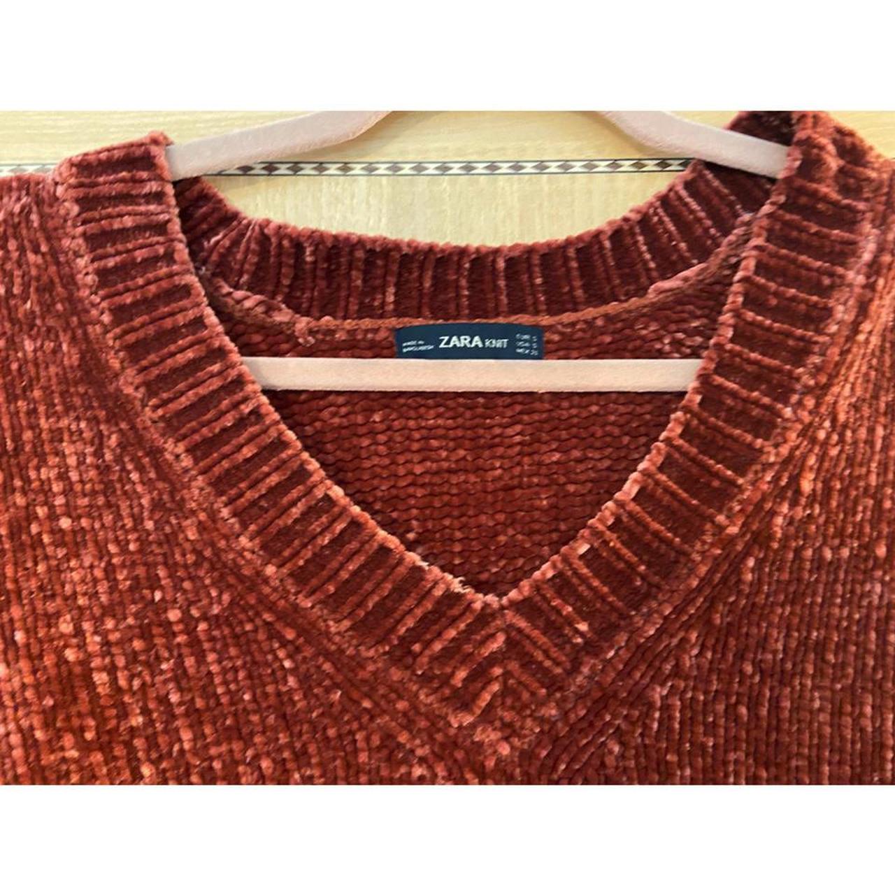 Product Image 2 - Zara oversized velvet knit. 

In