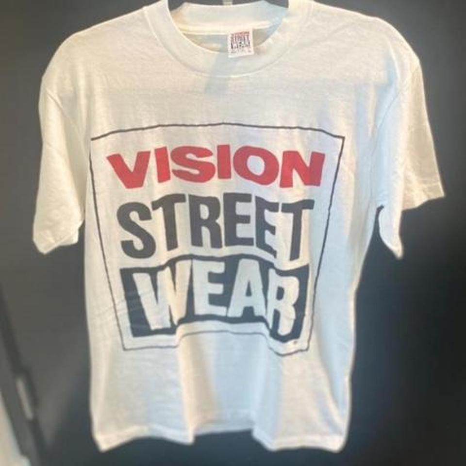 1987 authentic vintage Vision Street Wear tshirt... - Depop