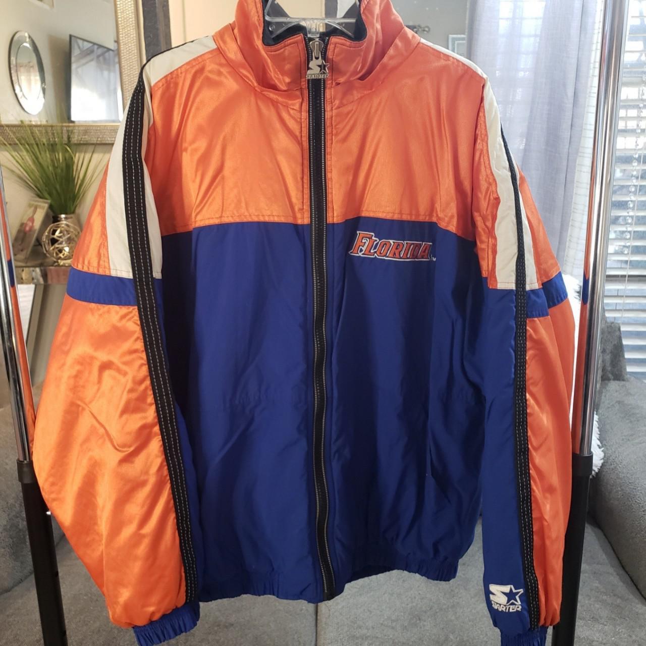 Starter Men's Orange And Blue Jacket 