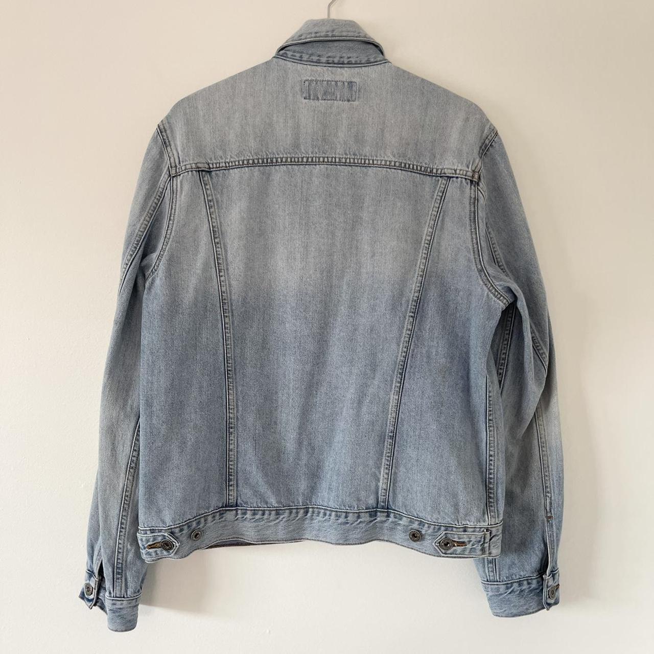 Retro Lucky Brand Denim Jacket Measurements: 22... - Depop