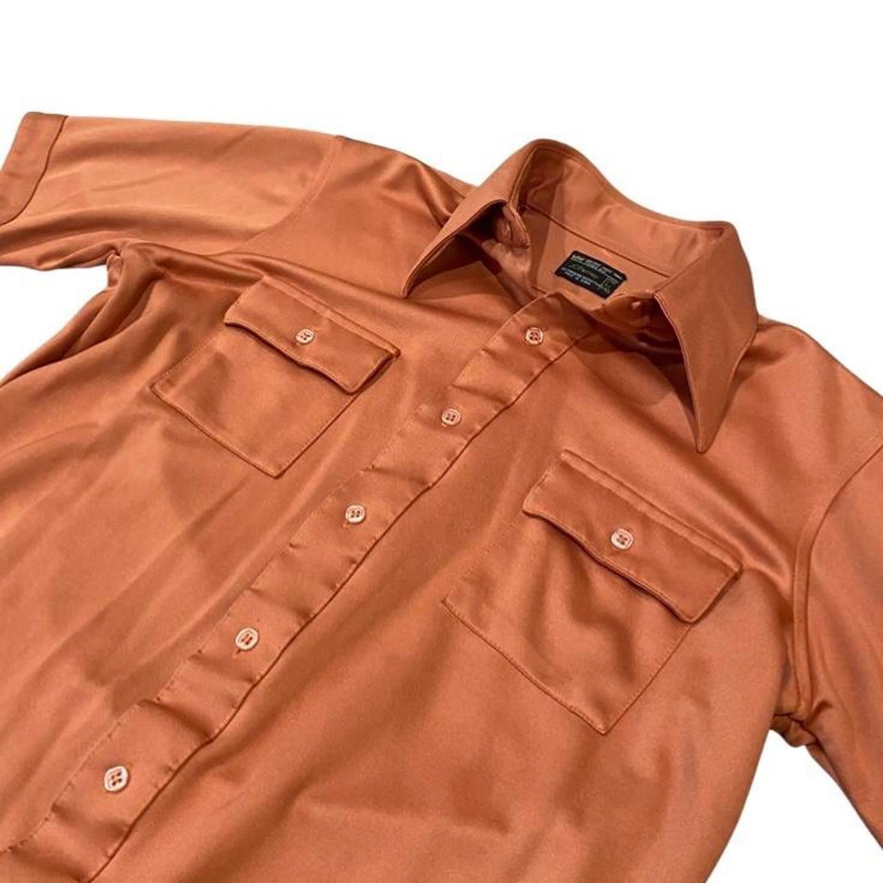 VINTAGE JCPENNEY BUTTON UP SHIRT 70s MADE IN... Depop