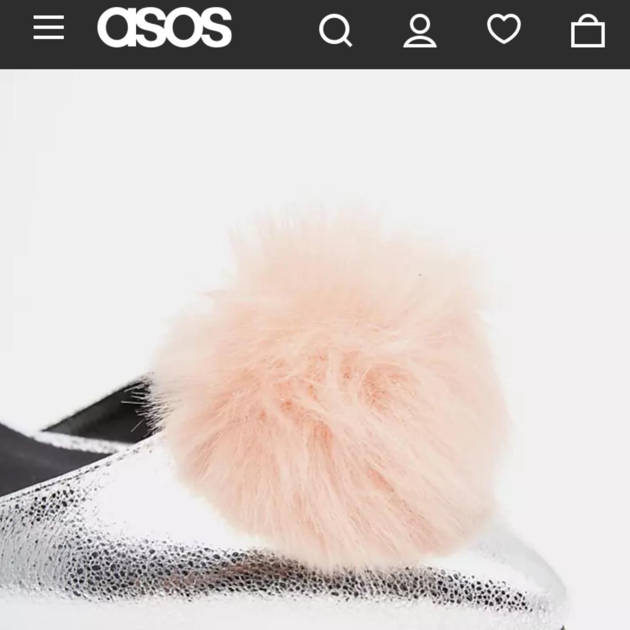 Brand new ASOS silver ballet pumps medium Depop