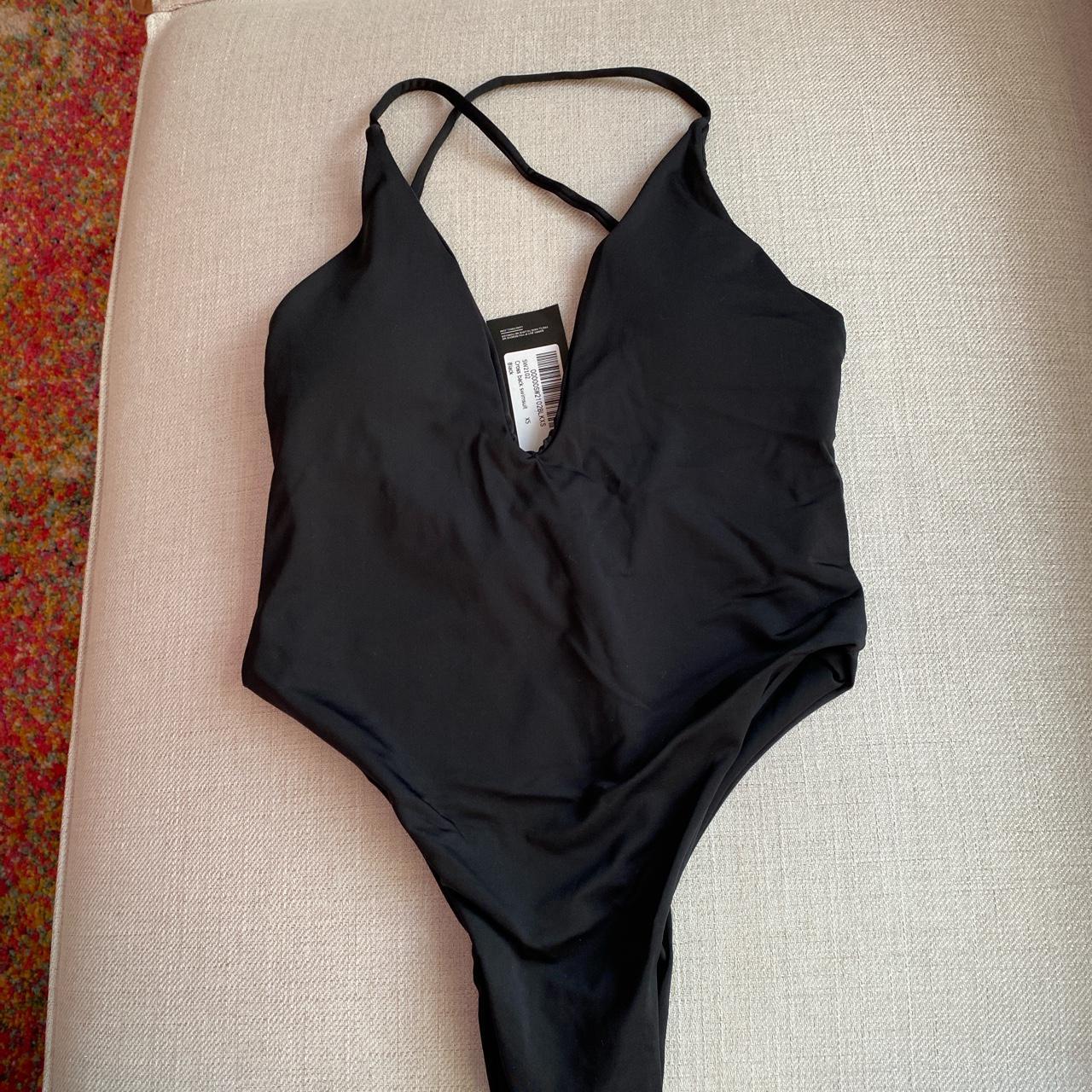 Black luxe to kill swim suit New with tags Open... - Depop