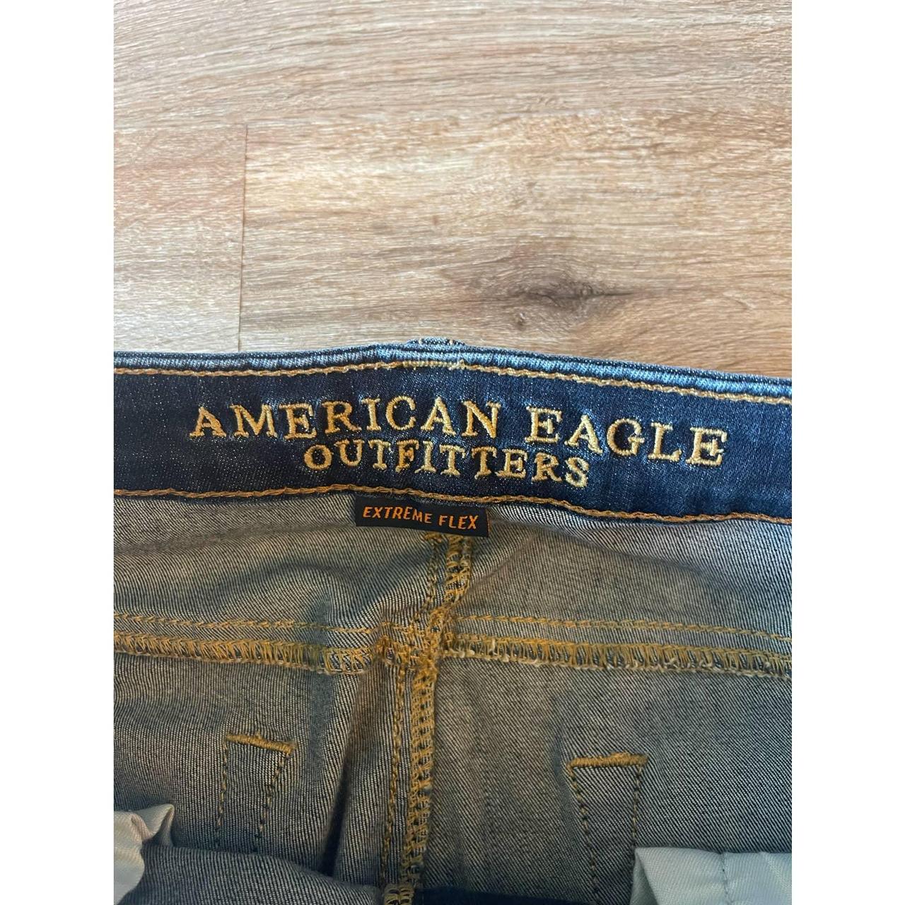 American Eagle Extreme Flex Slim Straight Jeans Size Depop