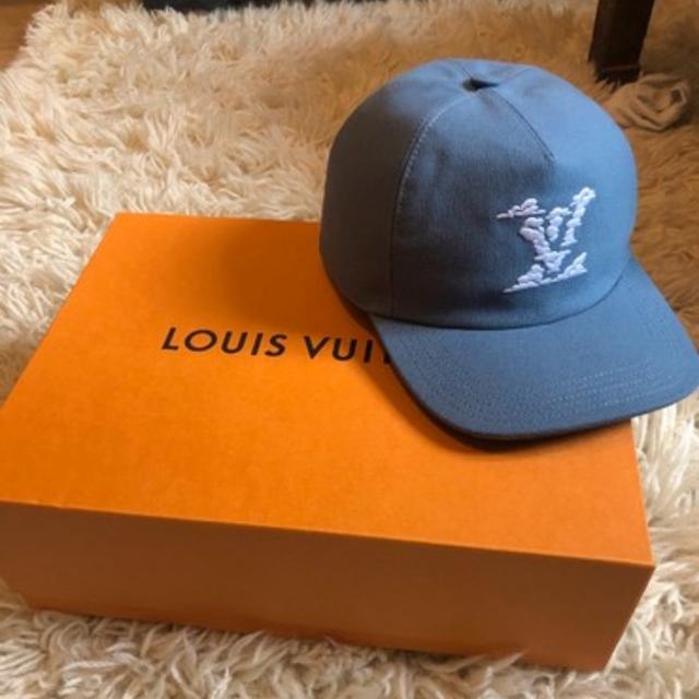 Louis Vuitton Cloud collection cap Light blue Cotton ref.666392