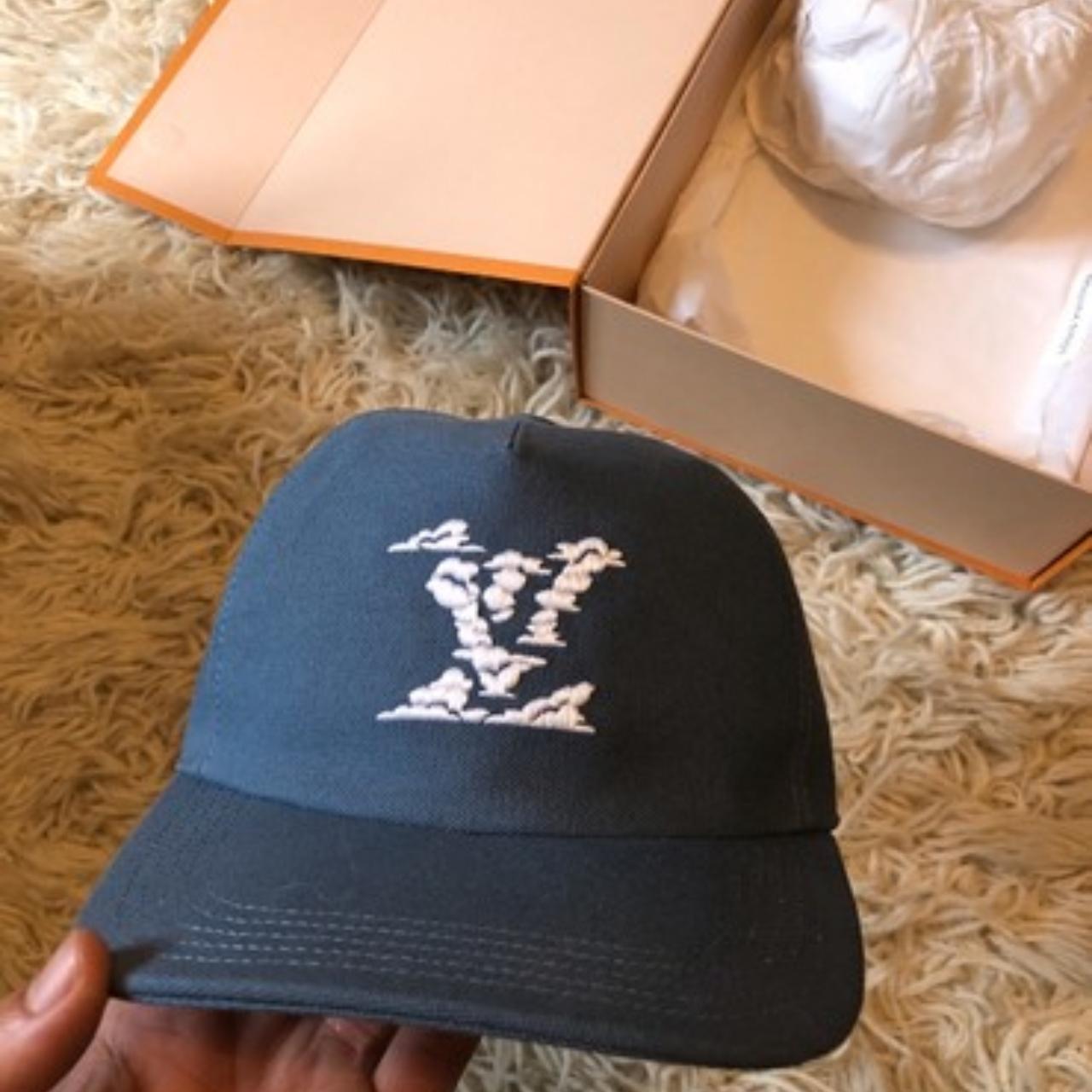 Louis Vuitton LV cloud logo hat, clouds cap FW20 DS