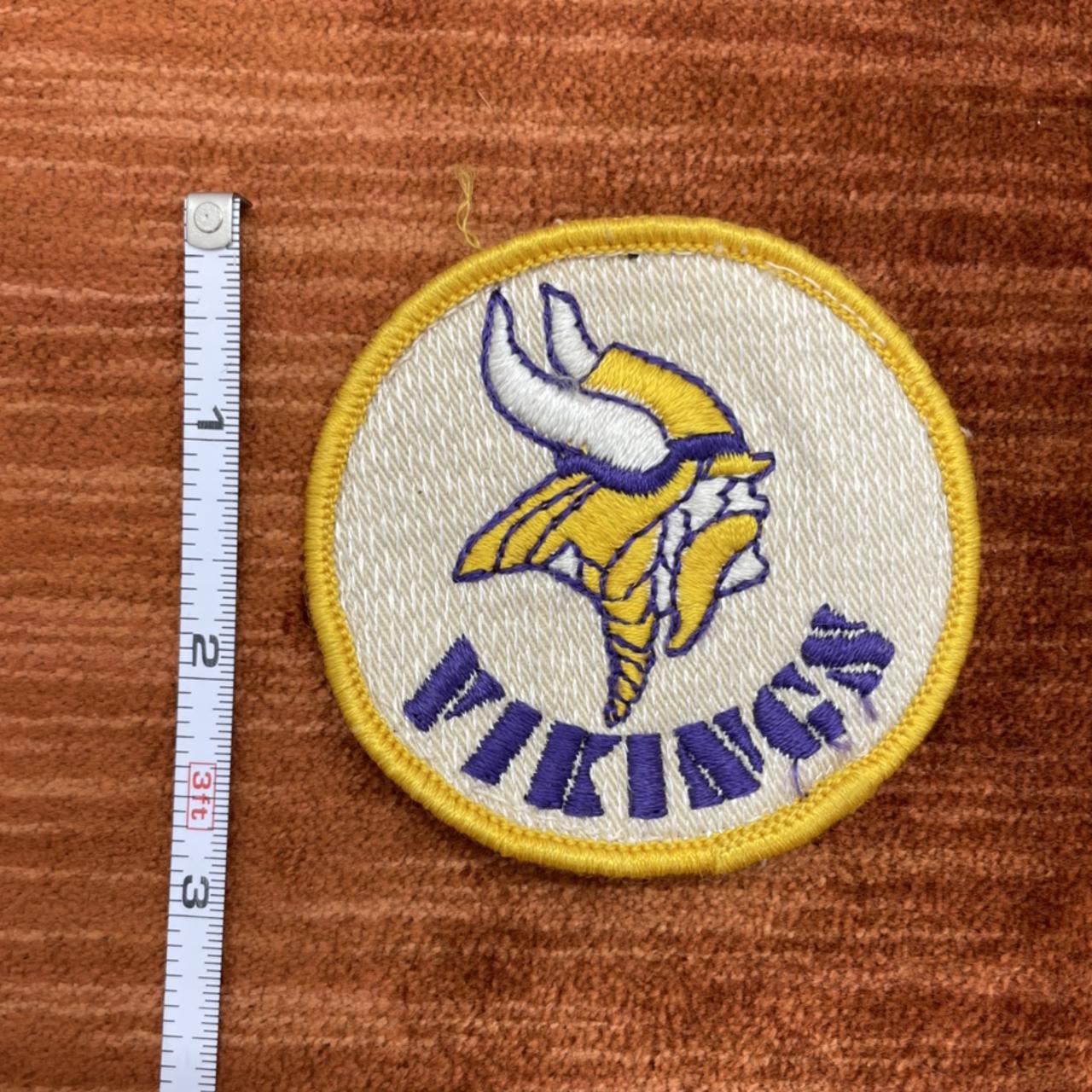 Vintage Minnesota Vikings embroidered patch Great... - Depop