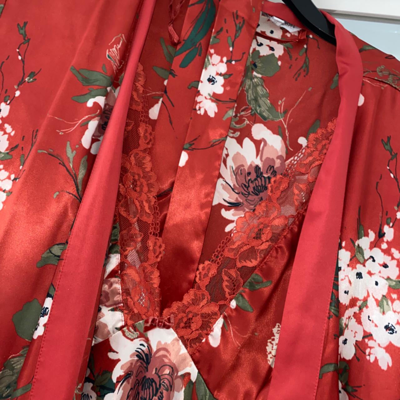 Debenhams nighty and robe set size 2022 Depop