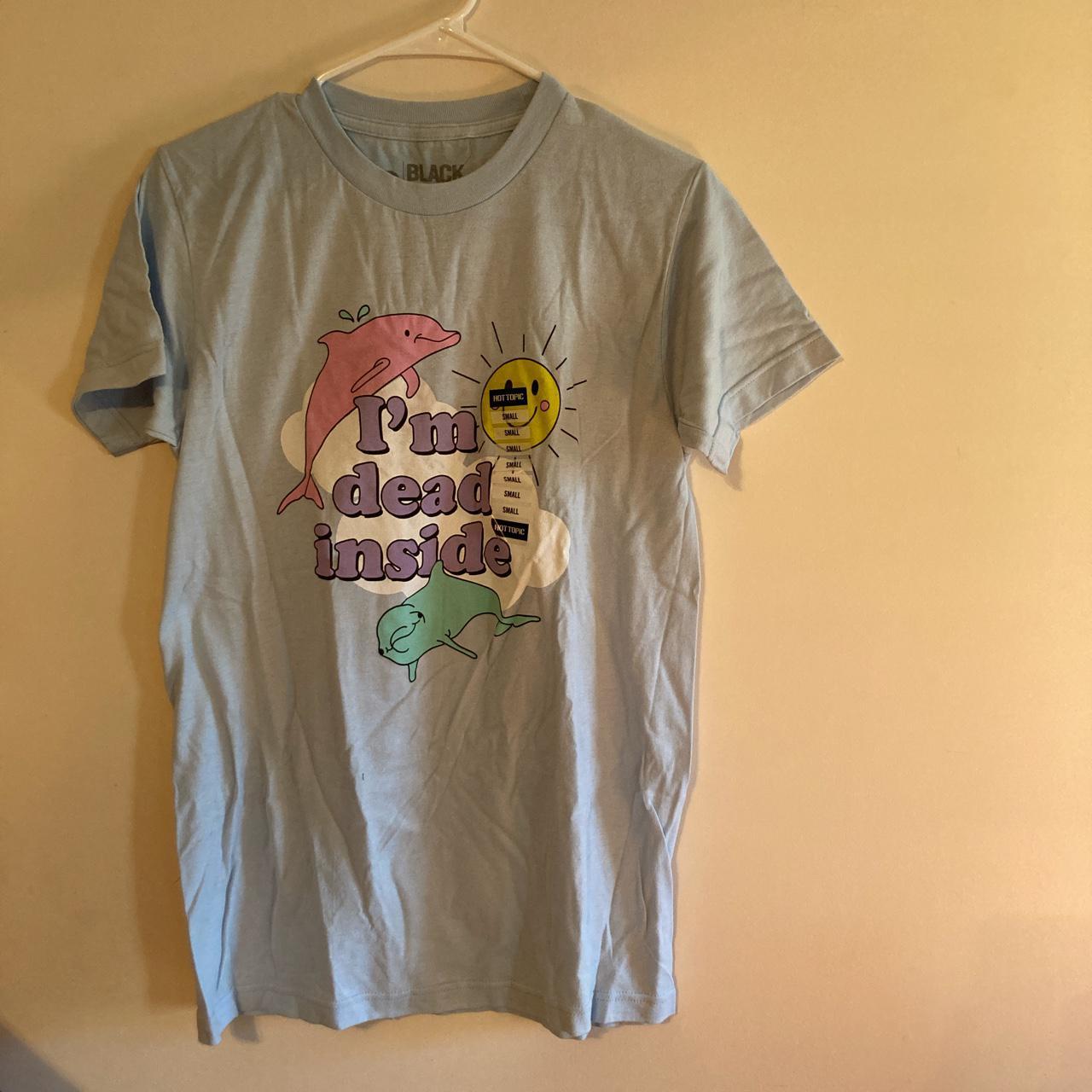 hot topic dead inside shirt
