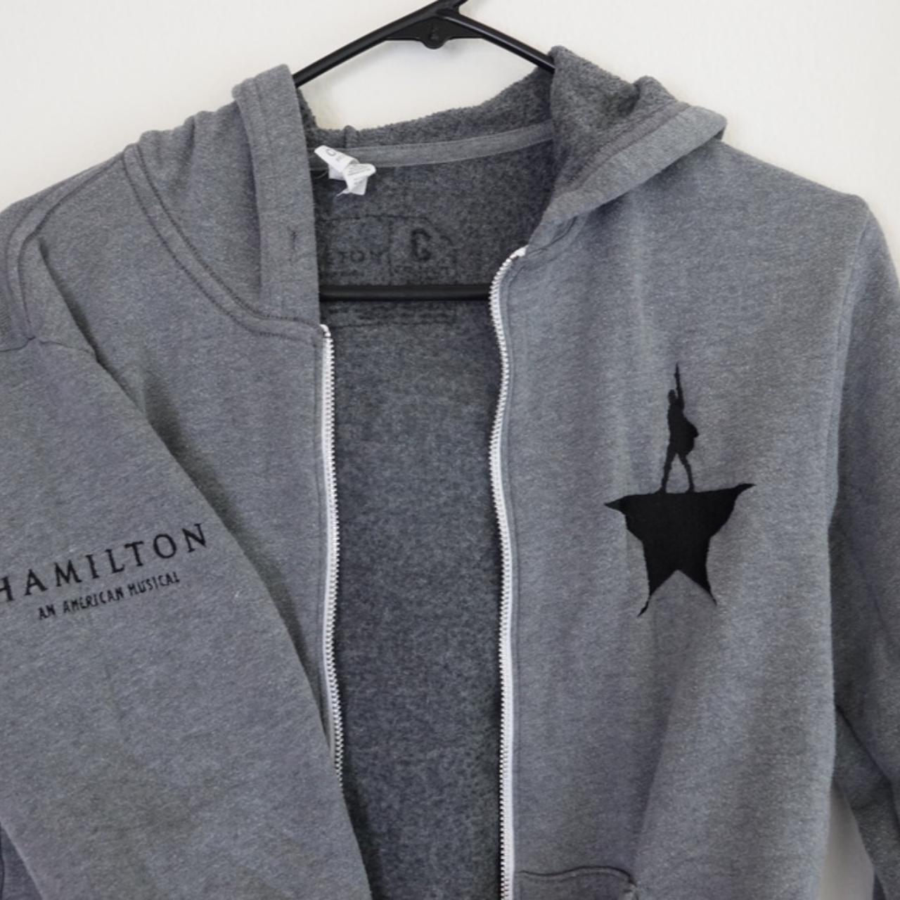 Product Image 2 - Grey Alexander Hamilton zip-up hoodie.