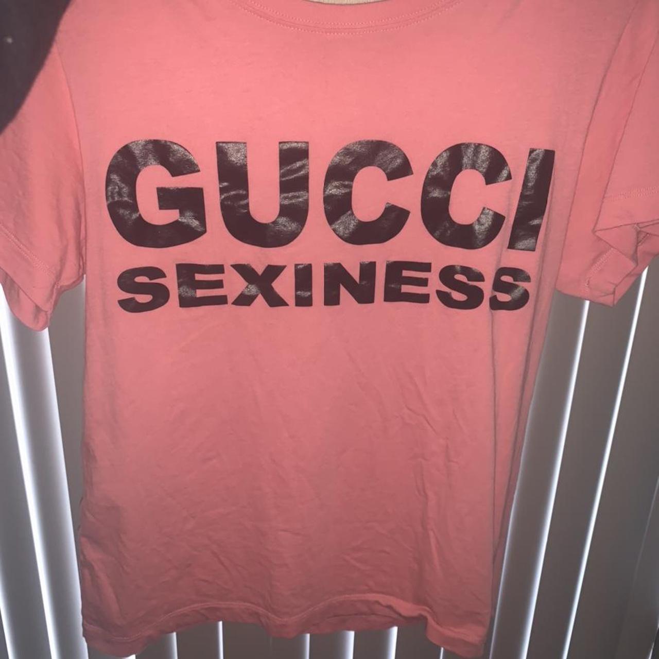 Gucci women’s sexiness T-shirt Paid $300 size XS... - Depop