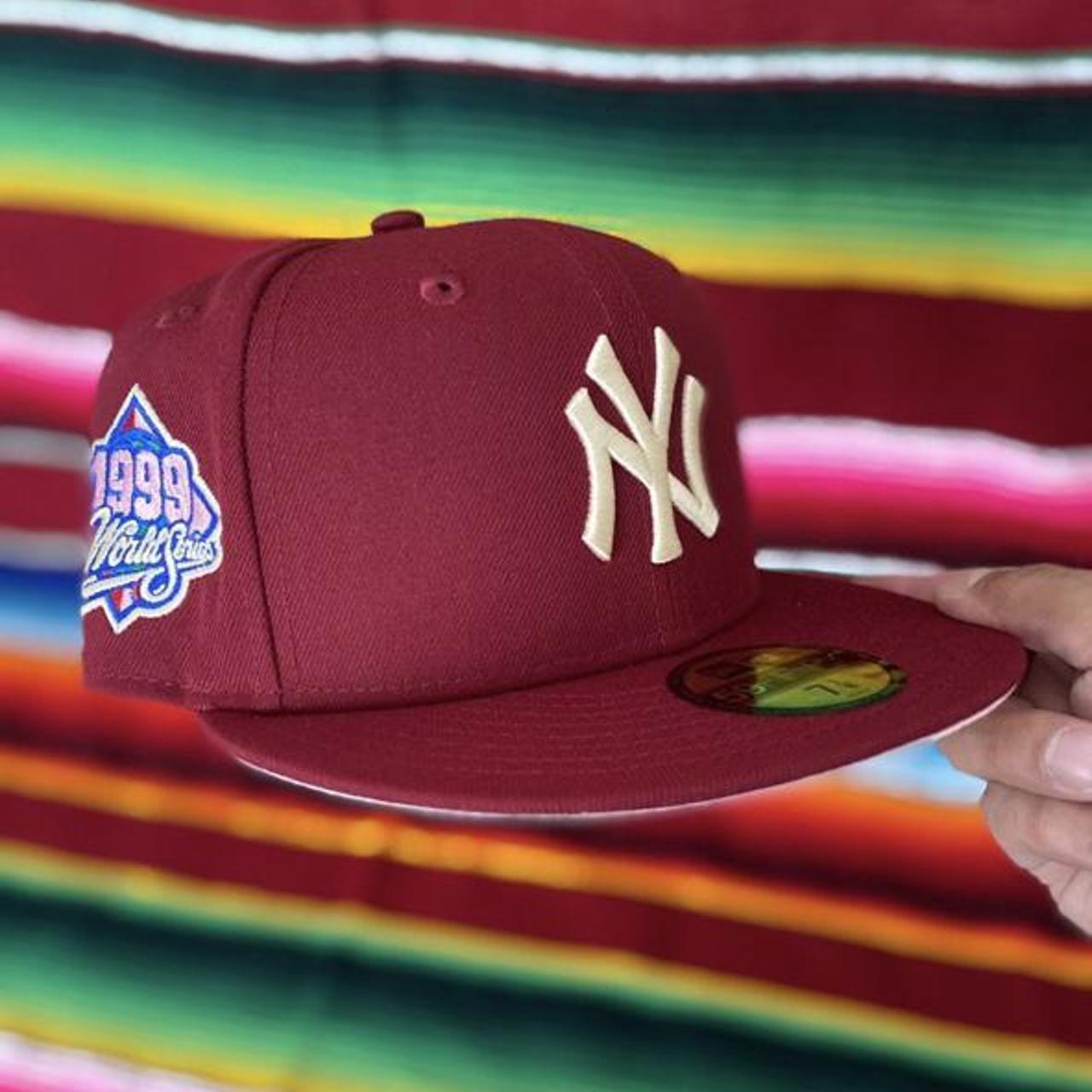 New Era 59fifty Fitted Hat Club Exclusive Vevlet Red...