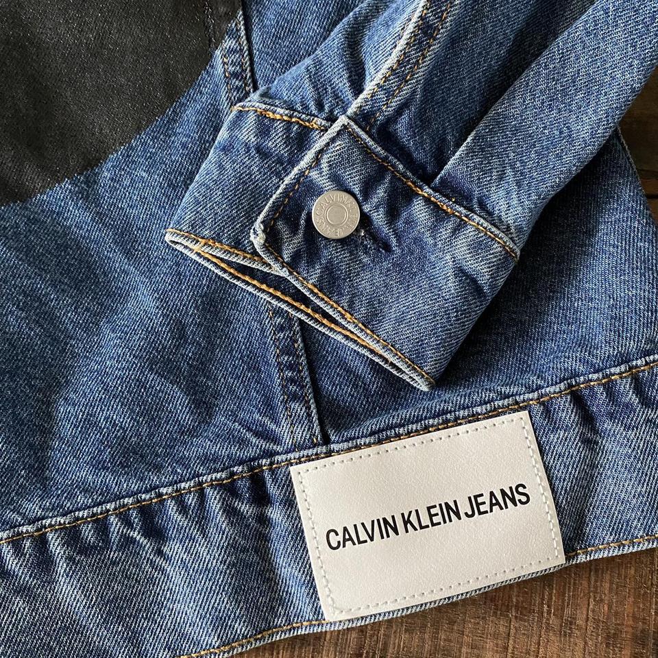 Asap rocky jean jacket cheap calvin klein